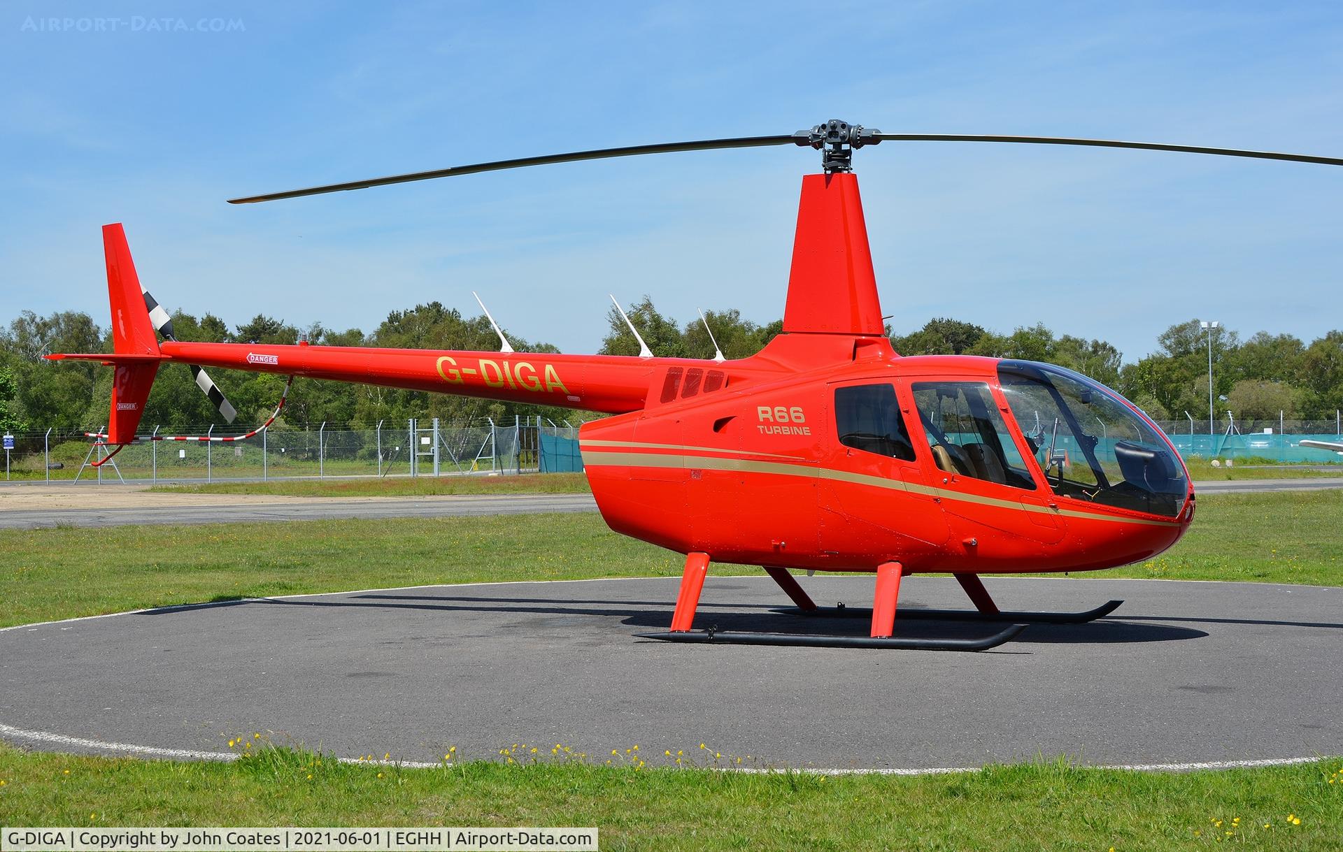 G-DIGA, 2011 Robinson R66 Turbine C/N 0031, At Bliss Avn.