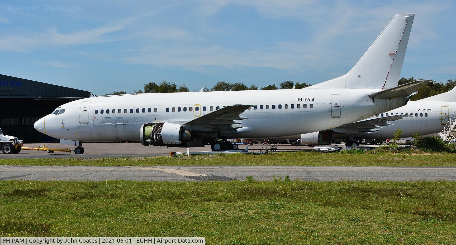 9H-PAM, 1991 Boeing 737-33A C/N 25744, At European Avn.
