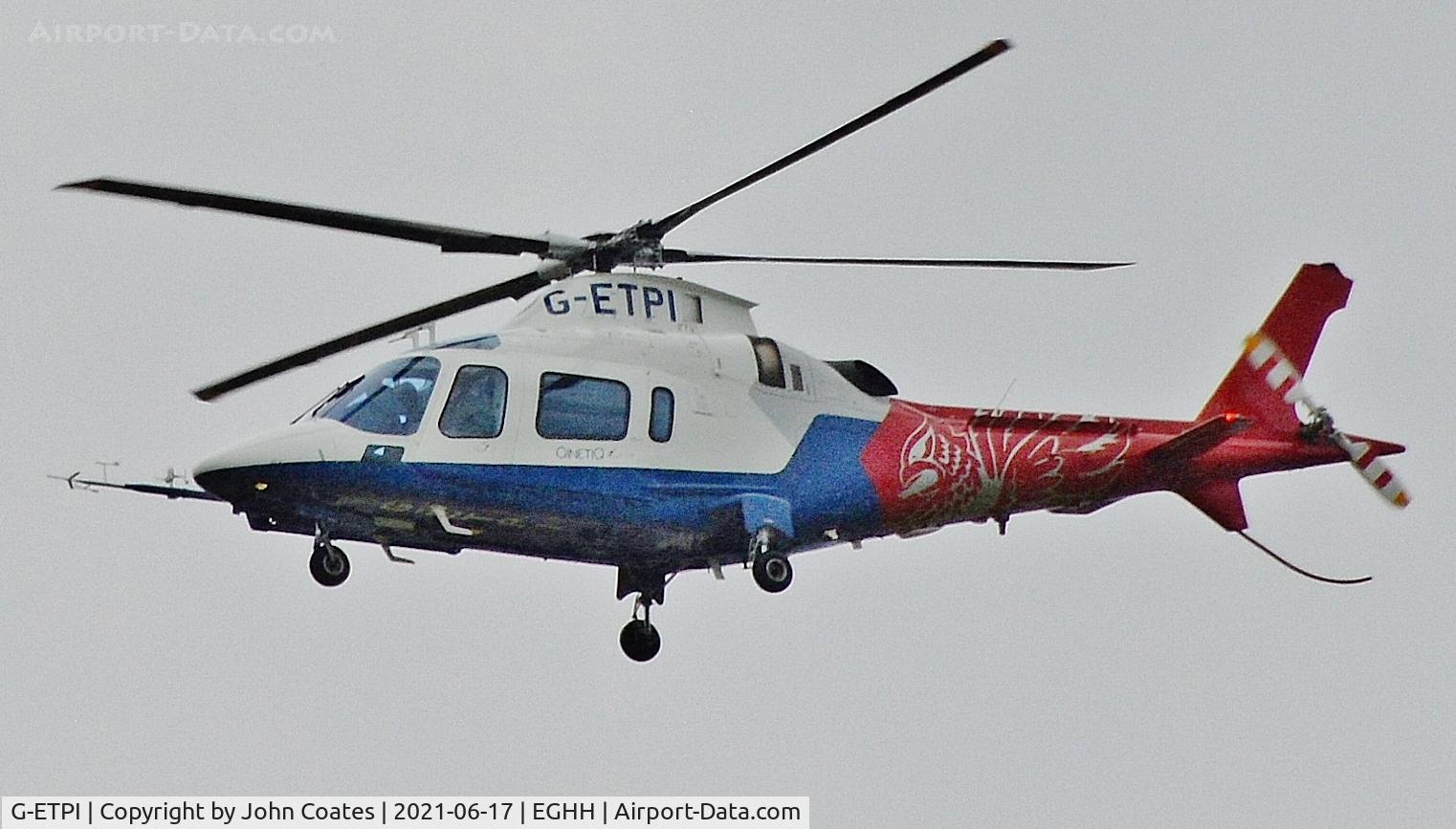 G-ETPI, 2001 Agusta A-109E Power C/N 11131, Training