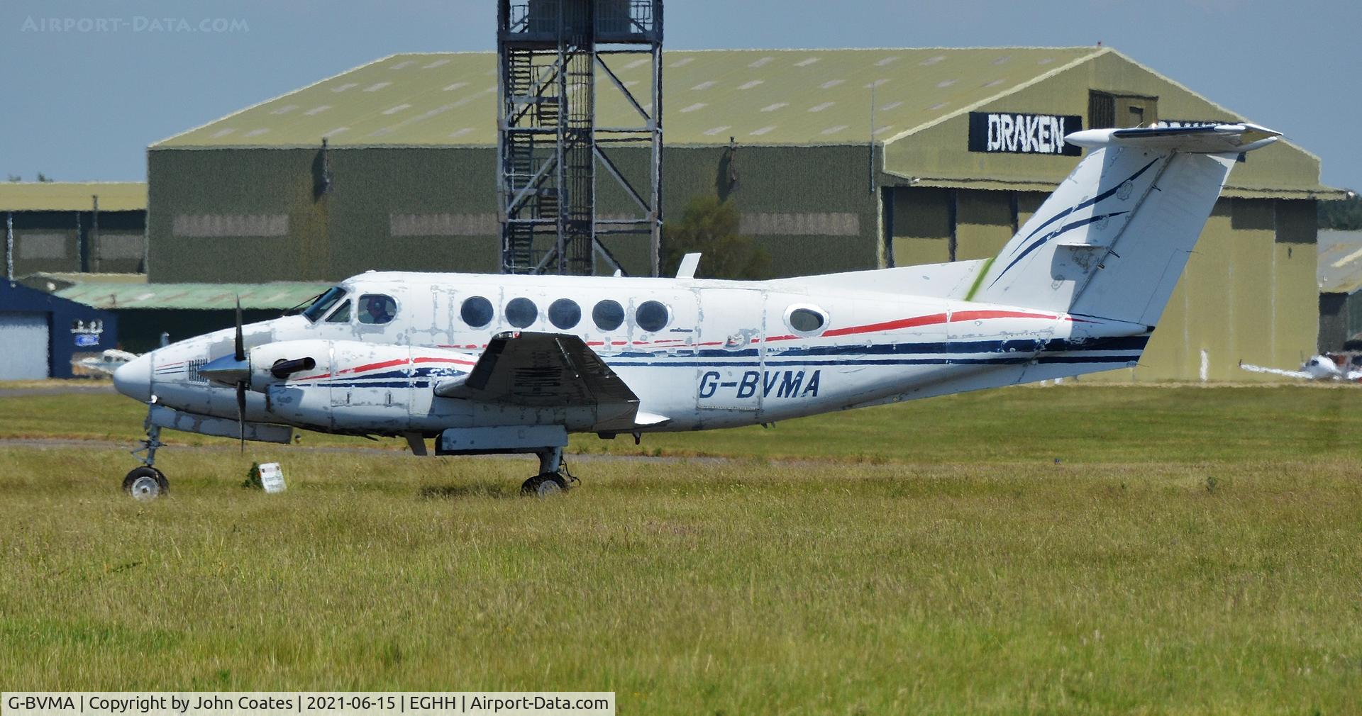 G-BVMA, 1980 Beech 200 Super King Air C/N BB-797, On way to paintshop