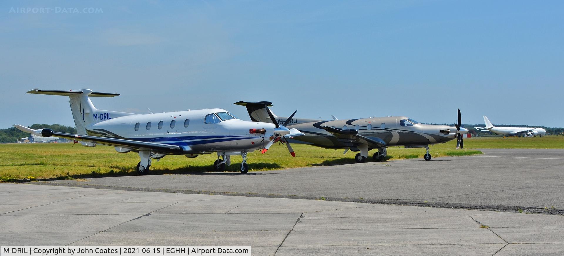 M-DRIL, 2011 Pilatus PC-12/47E C/N 1318, At BAS with OH-JRJ