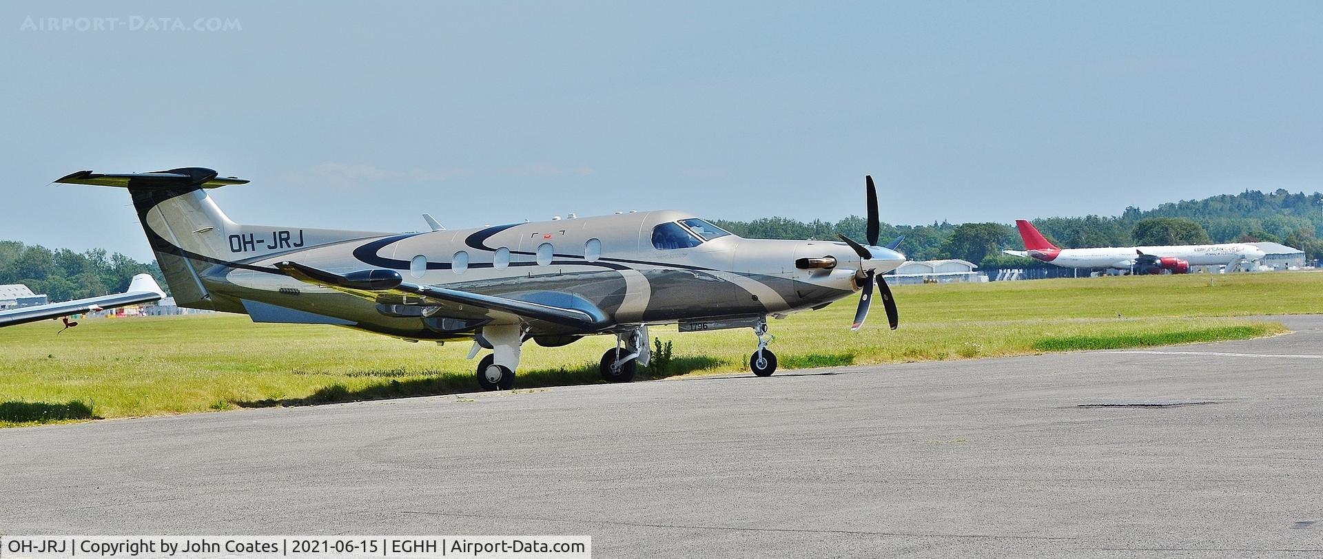 OH-JRJ, 2018 Pilatus PC-12/47E C/N 1796, At BAS