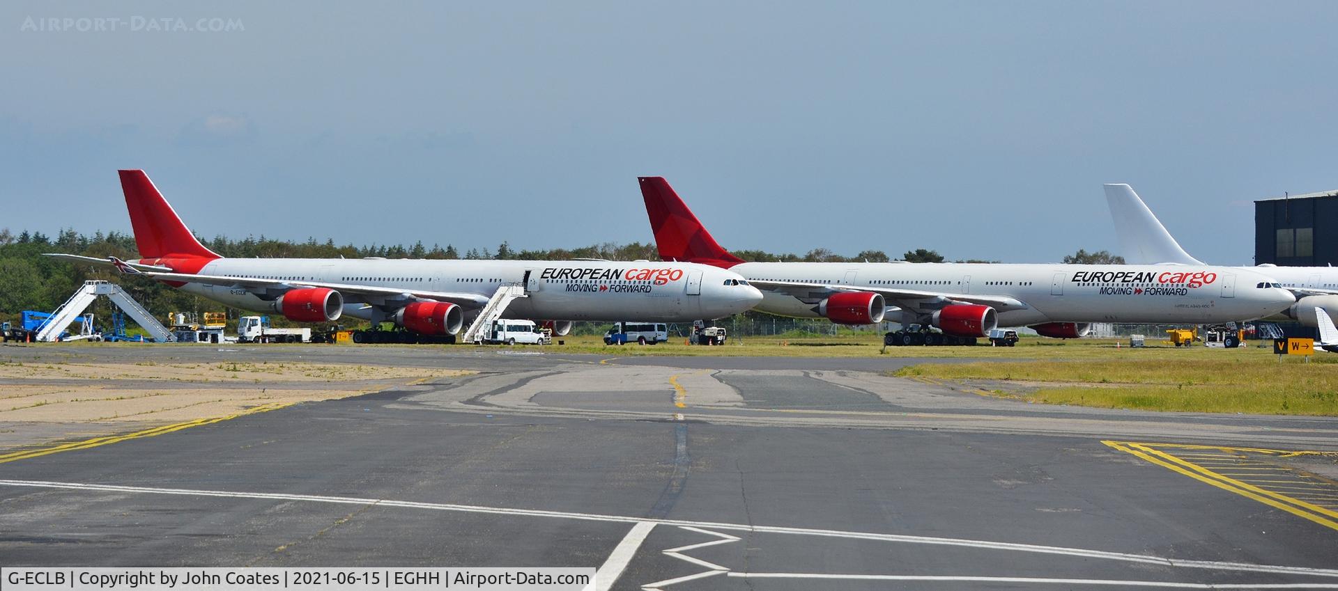 G-ECLB, 2006 Airbus A340-642 C/N 753, With G-ECLC