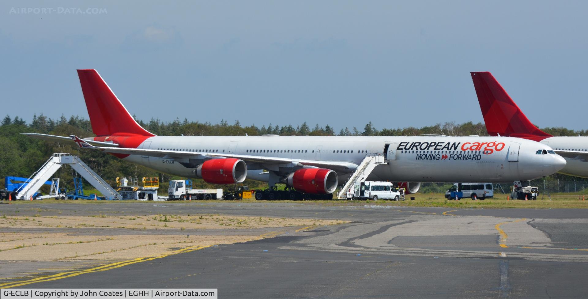 G-ECLB, 2006 Airbus A340-642 C/N 753, At parking