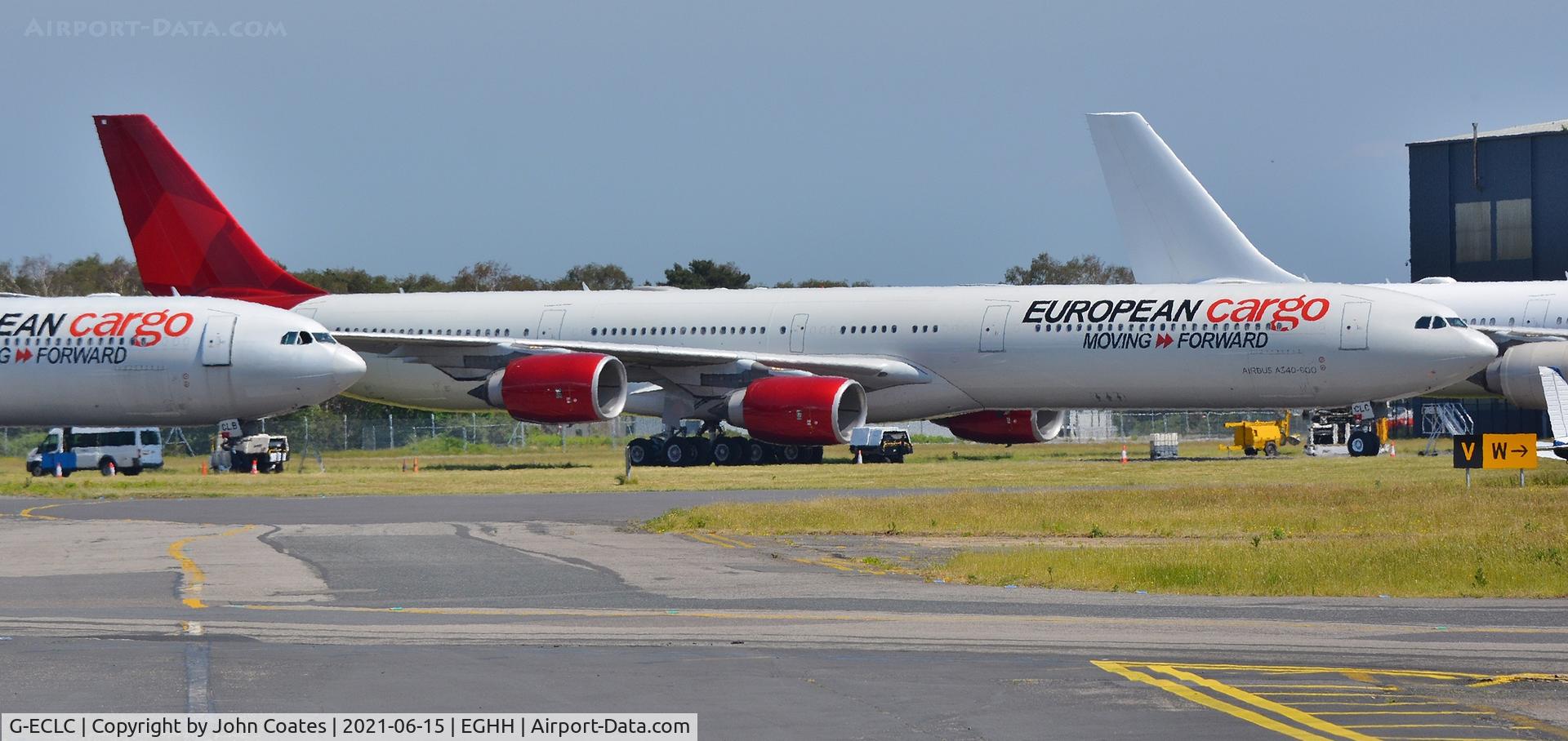 G-ECLC, 2006 Airbus A340-642 C/N 768, At parking
