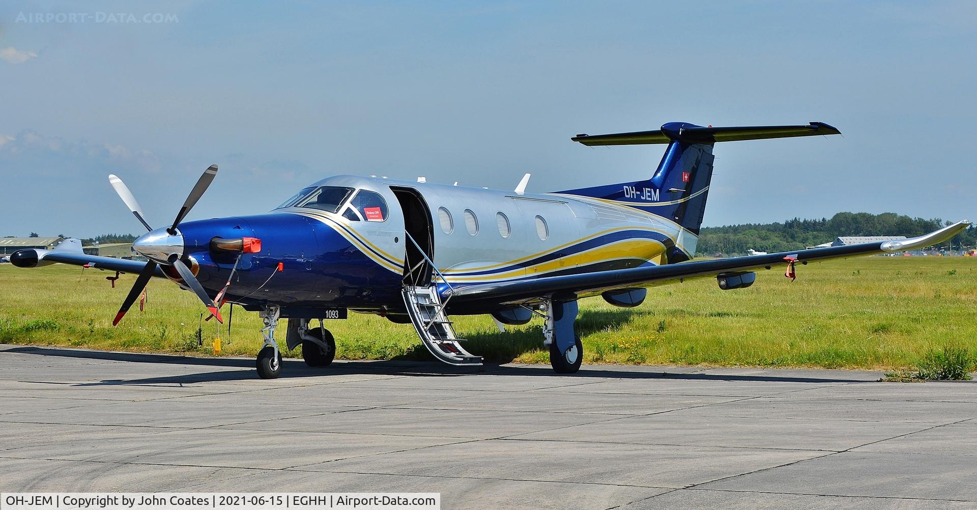 OH-JEM, 2008 Pilatus PC-12/47E C/N 1093, At BAS