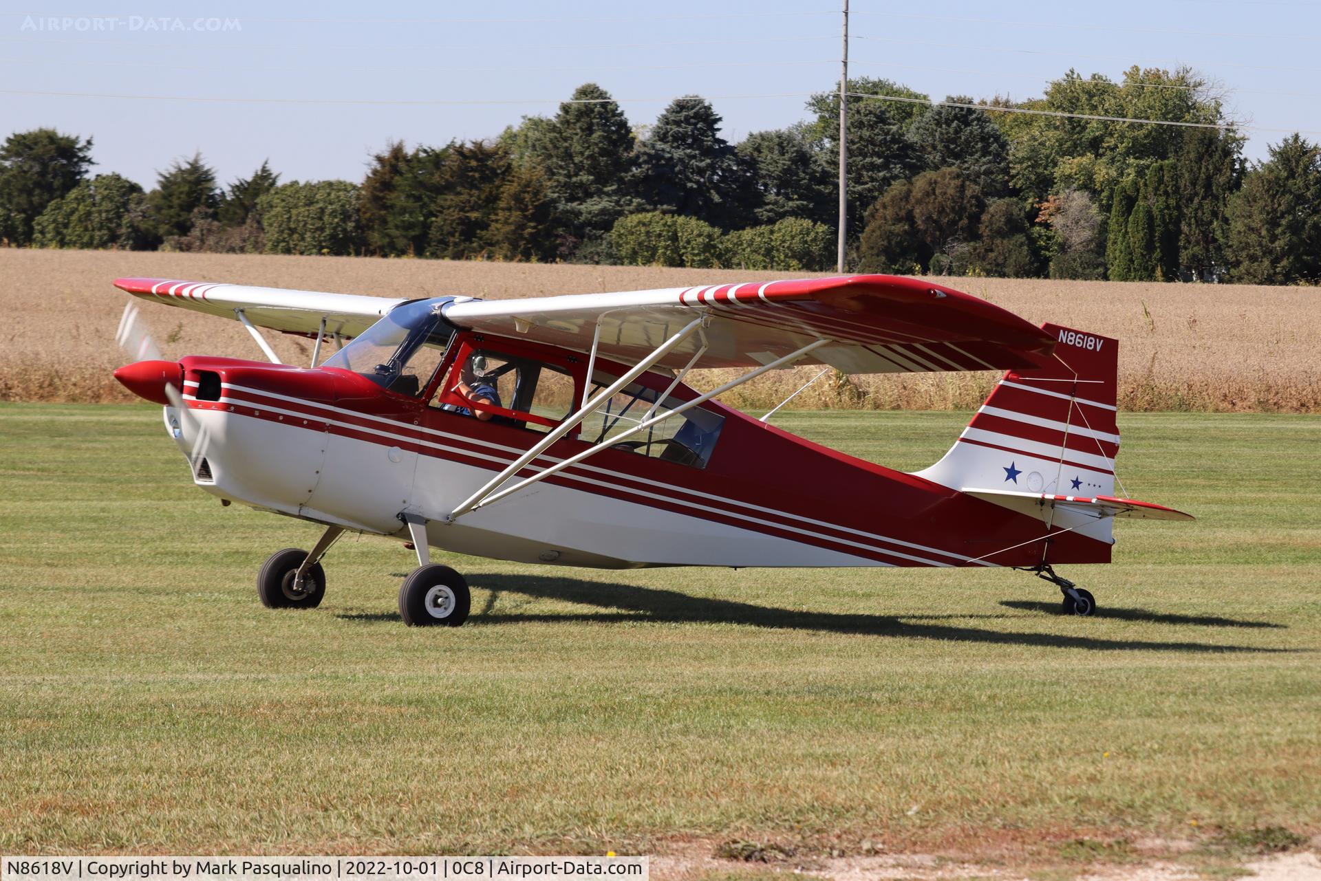 N8618V, 1975 Bellanca 7ECA Citabria C/N 1084-75, Bellanca 7ECA