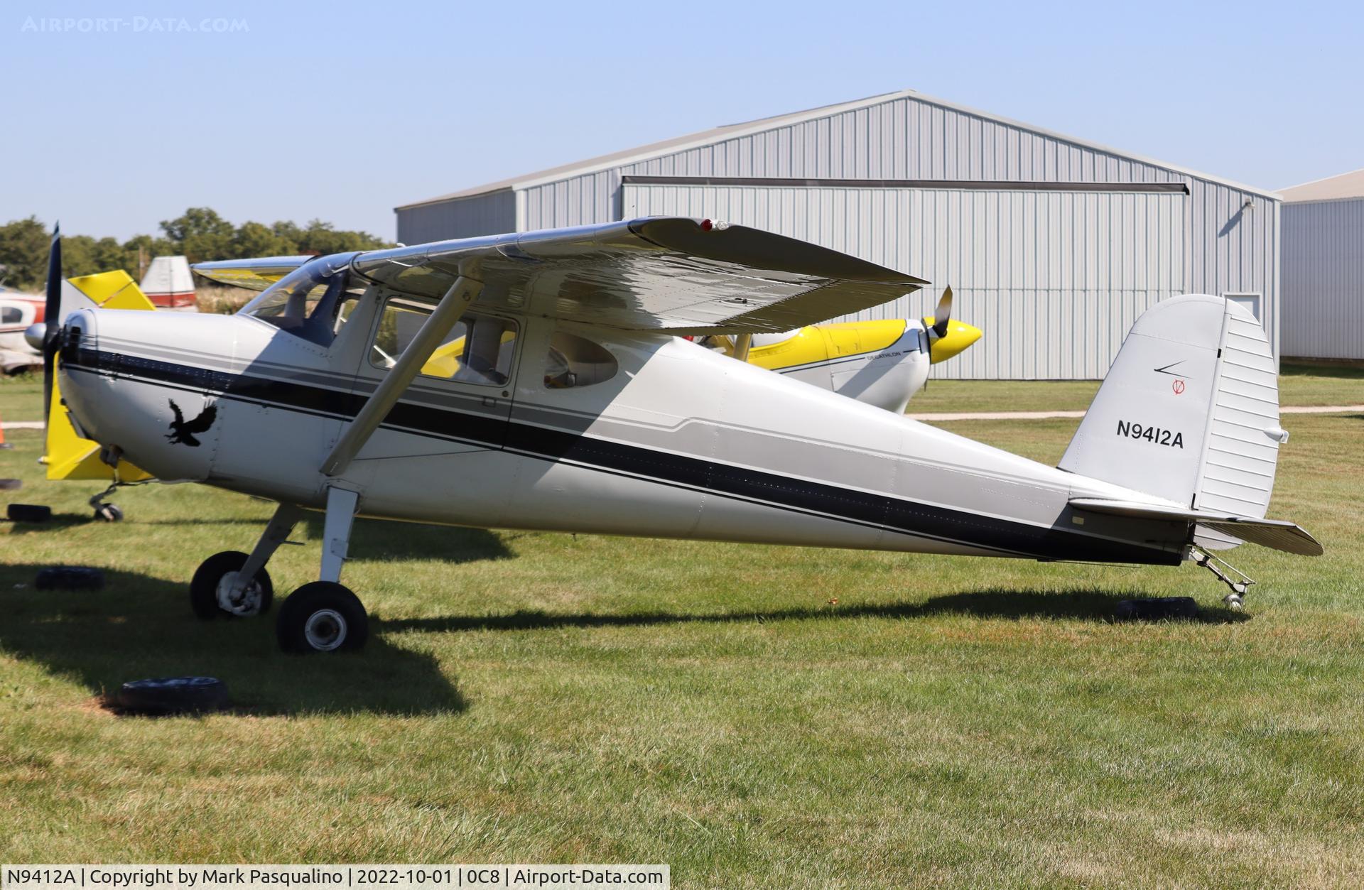 N9412A, 1949 Cessna 140A C/N 15233, Cessna 140A