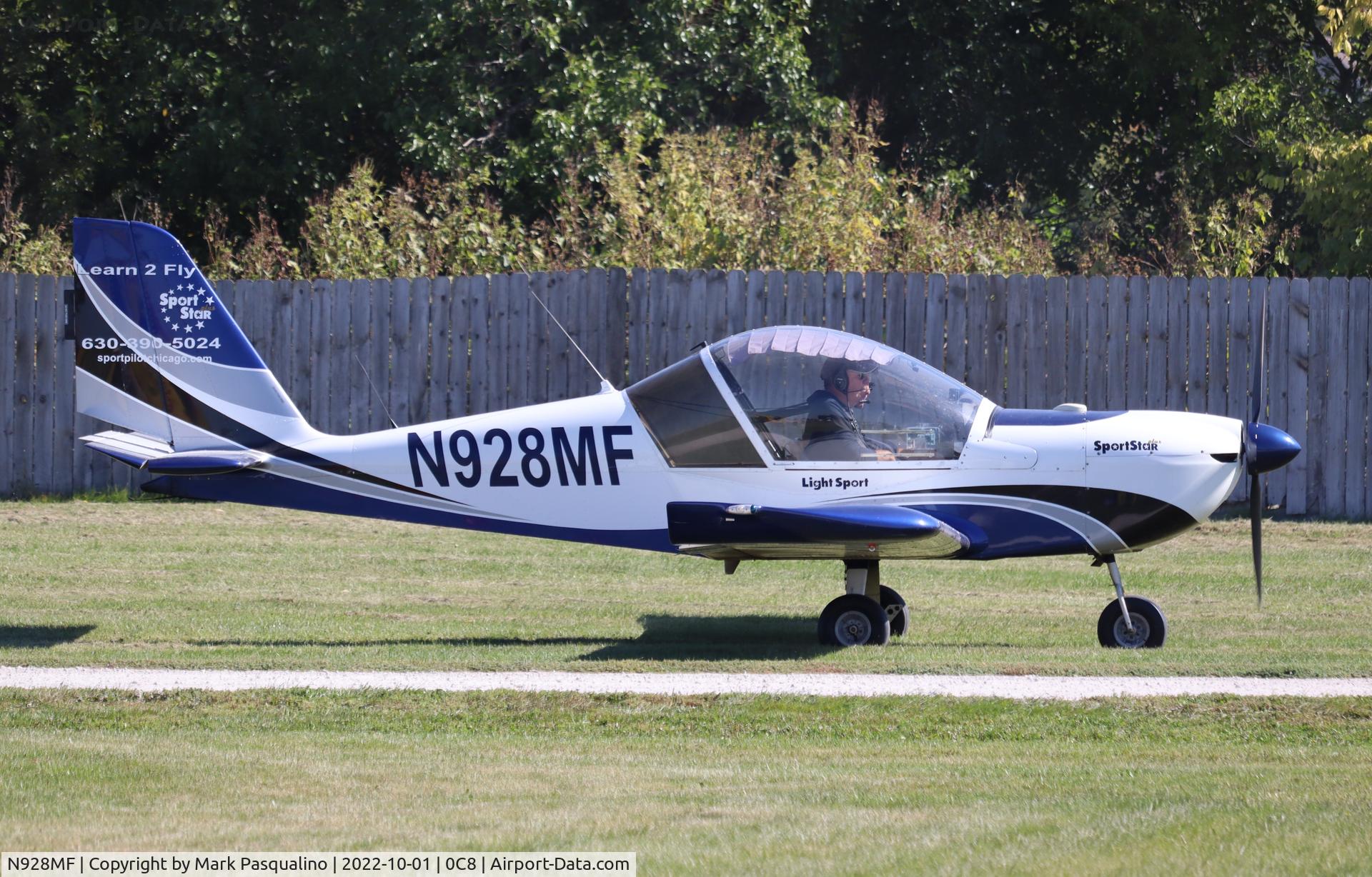 N928MF, 2007 Evektor-Aerotechnik Sportstar Plus C/N 20070928, Sportstar Plus