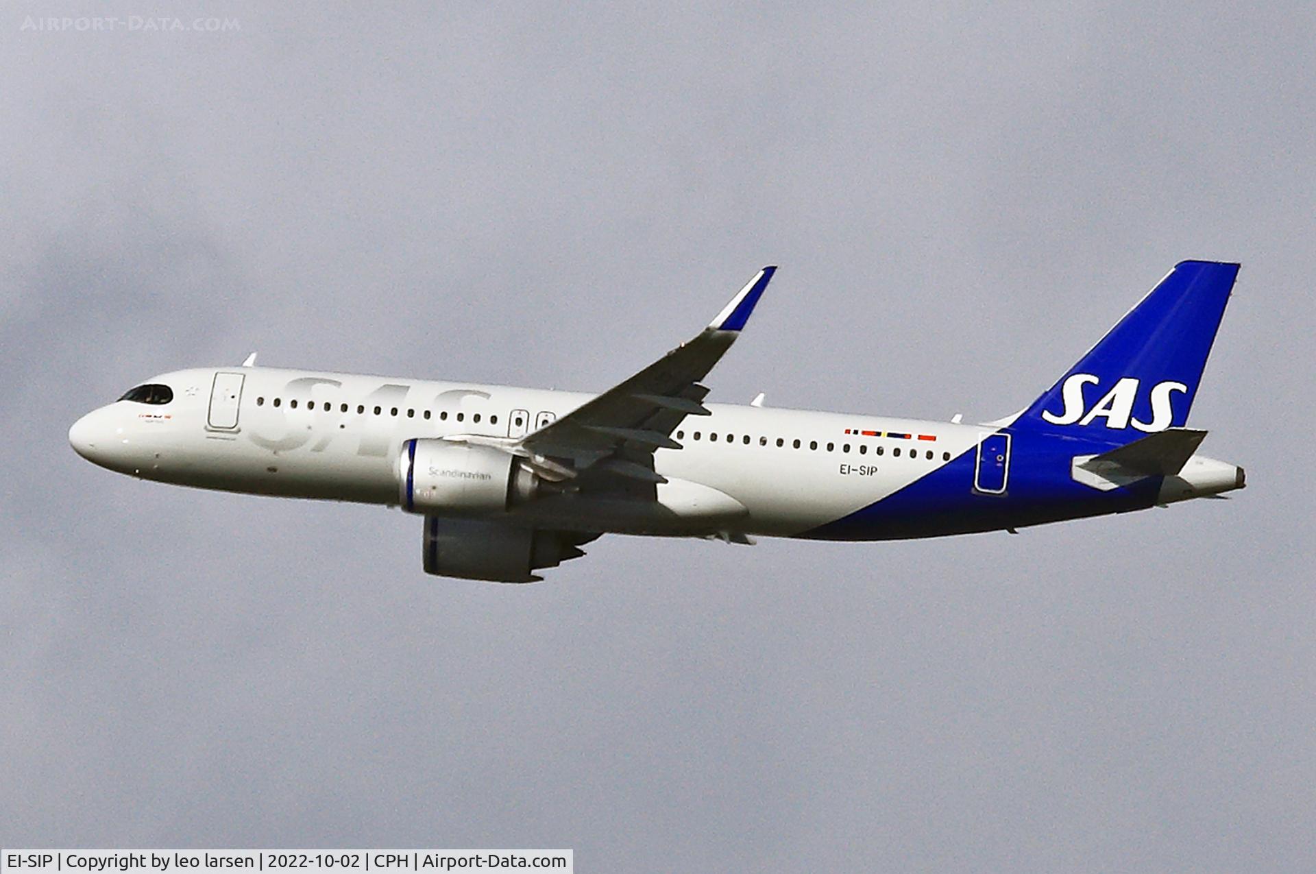 EI-SIP, 2022 Airbus A320-251N C/N 10923, Copenhagen 2.10.2022