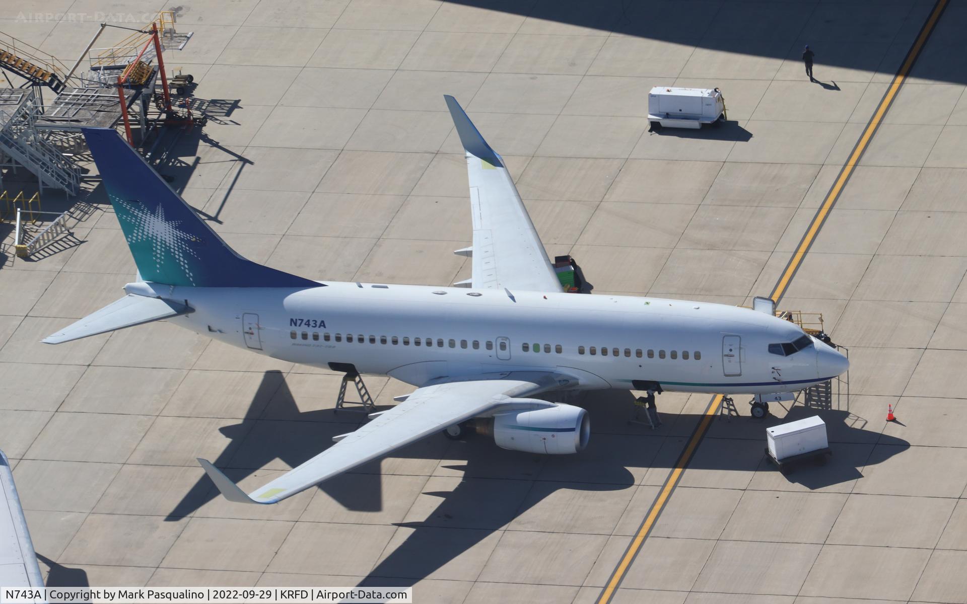 N743A, 2001 Boeing 737-7AX C/N 30184, Boeing 737-7AX