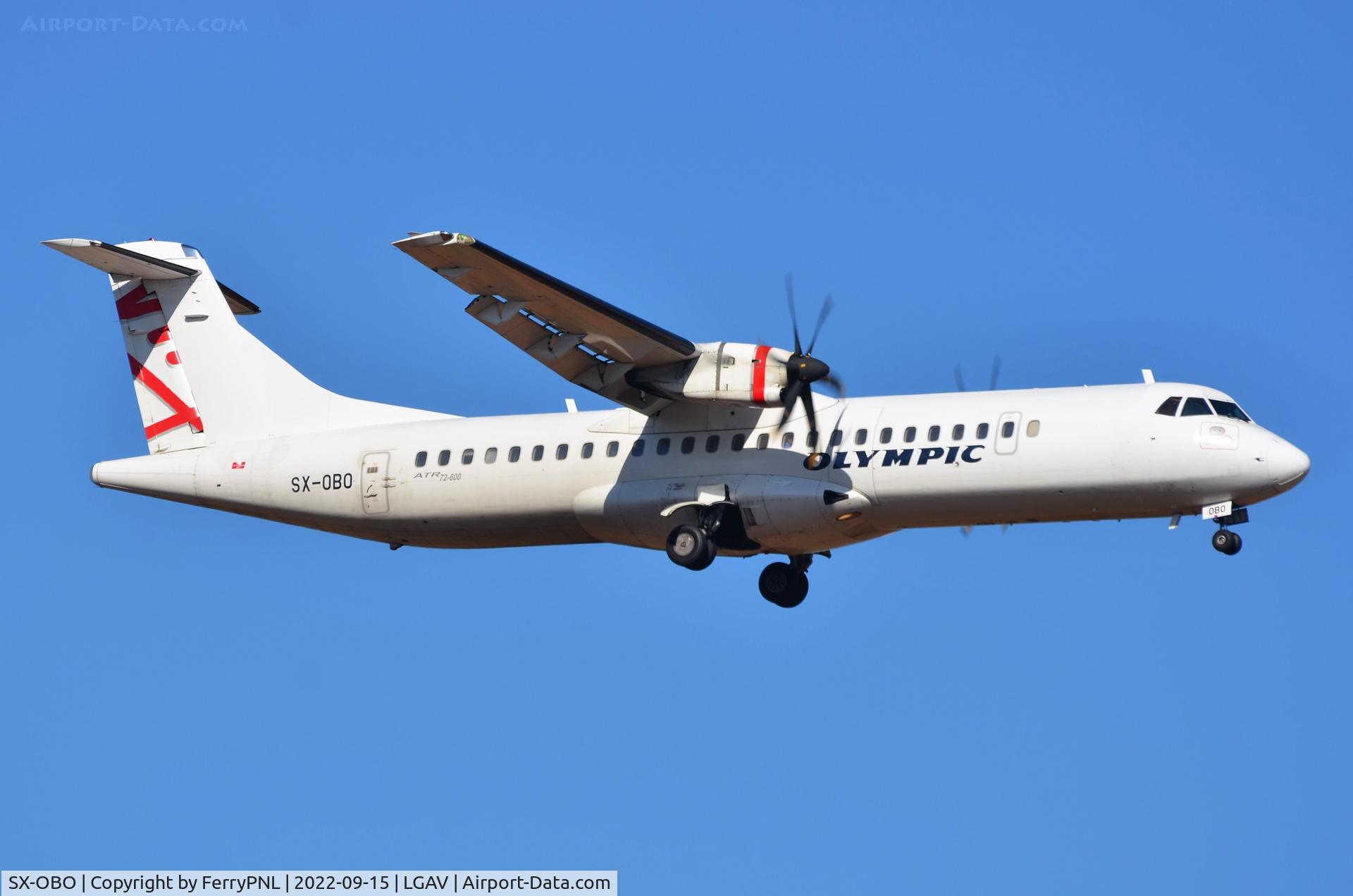 SX-OBO, 2012 ATR 72-600 (72-212A) C/N 1053, Arrival of Olympic Virgin ATR72