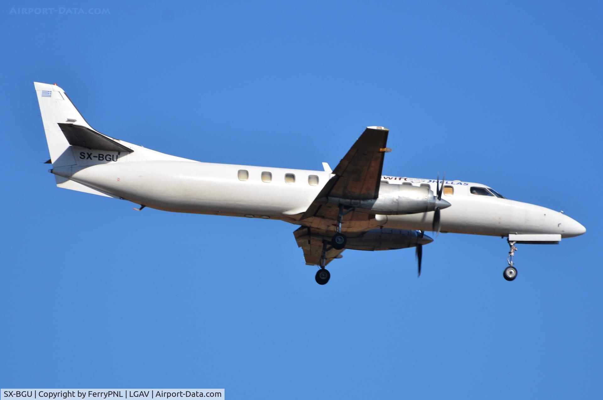 SX-BGU, 1985 Fairchild Swearingen SA-227AC Metro III C/N AC-615B, Swift Hellas SA227