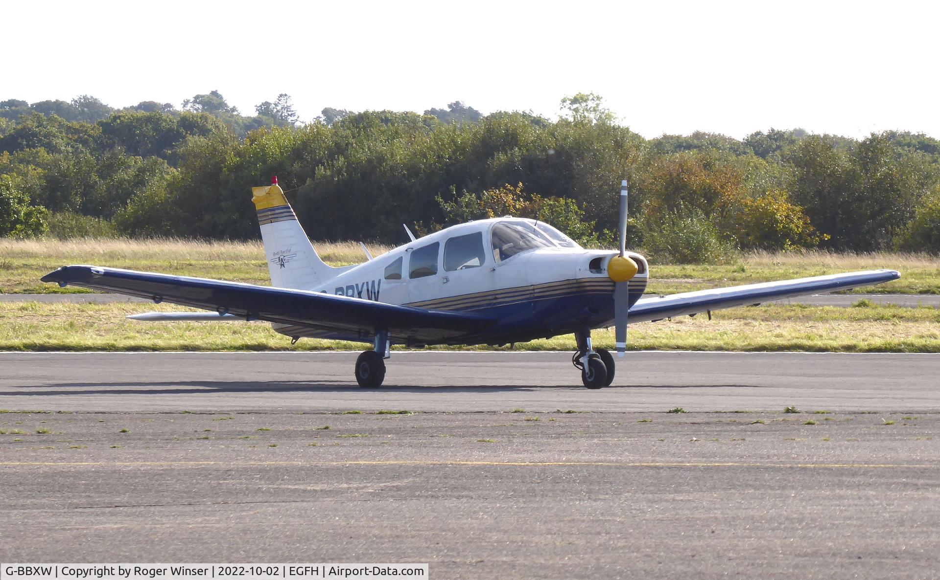 G-BBXW, 1973 Piper PA-28-151 Cherokee Warrior C/N 28-7415050, Visiting Cherokee Warrior operated by Bristol Aero Club.