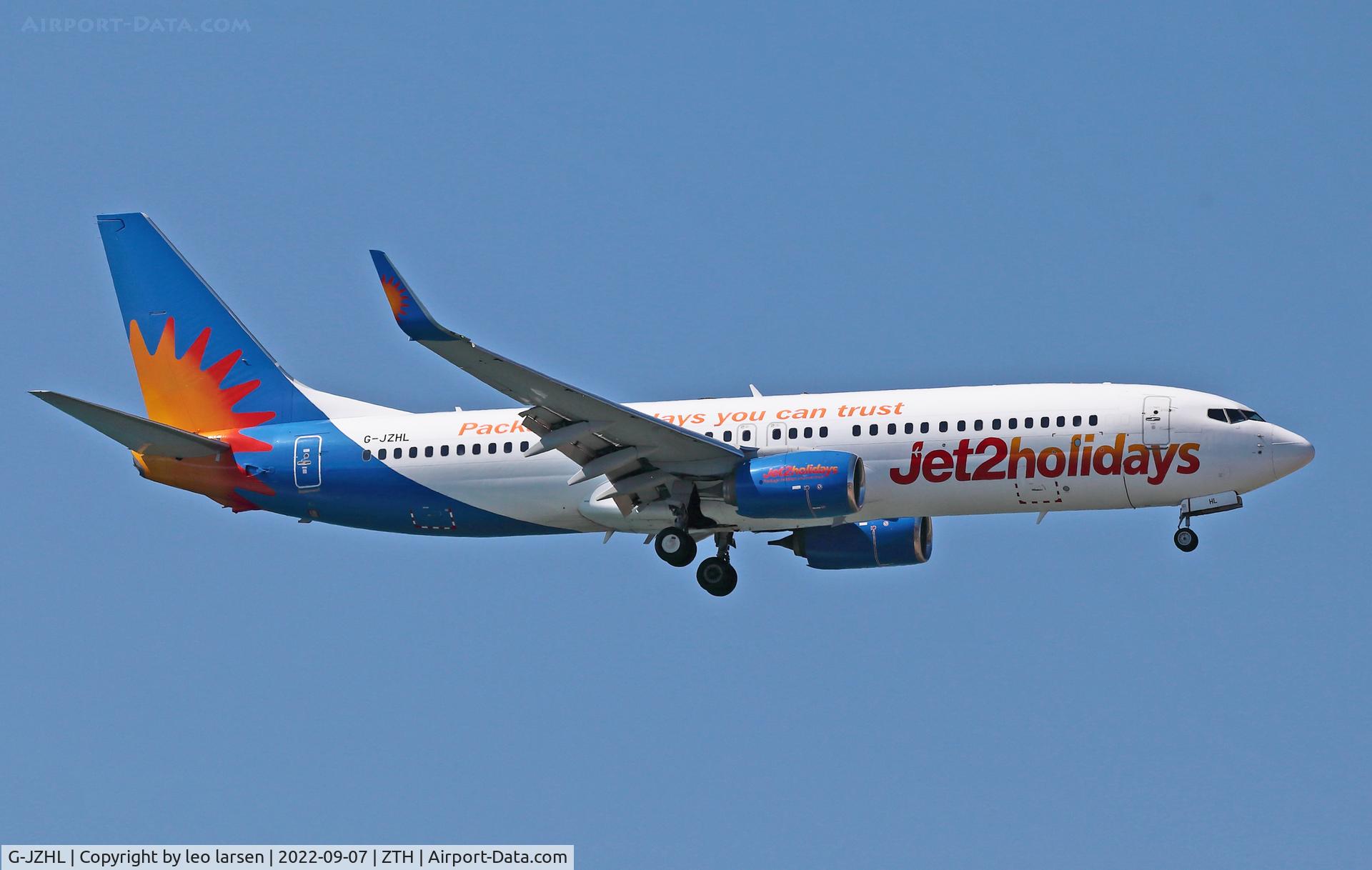 G-JZHL, 2016 Boeing 737-8MG C/N 63568, Zakynthos 7.9.2022