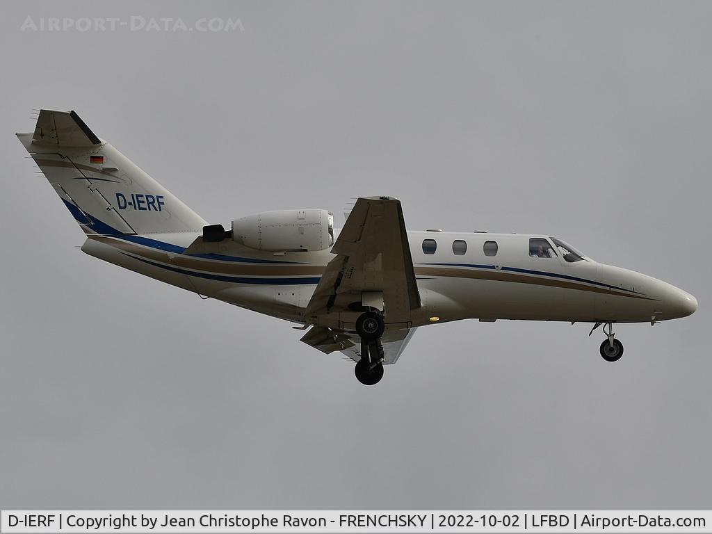 D-IERF, 1999 Cessna 525 Citation Jet C/N 525-0310, Aeroways 301 from GROSSETO, ITALY