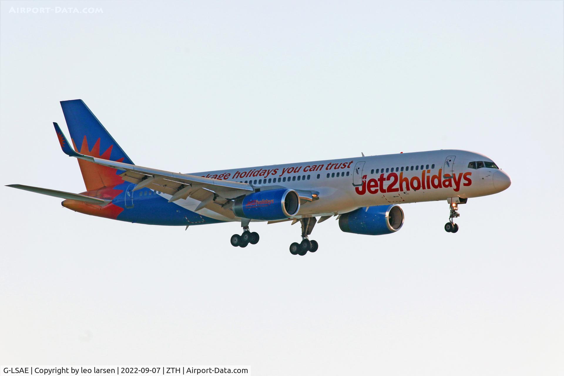 G-LSAE, 1988 Boeing 757-27B C/N 24135, Zakynthos 7.9.2022