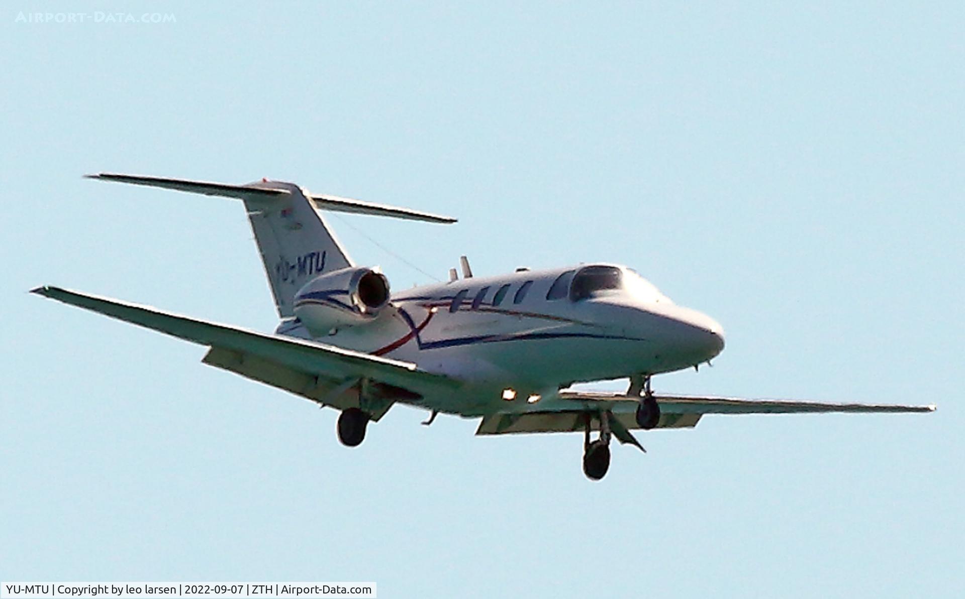 YU-MTU, 1998 Cessna 525 CitationJet CJ1 C/N 525-0295, Zkynthos 7.9.2022