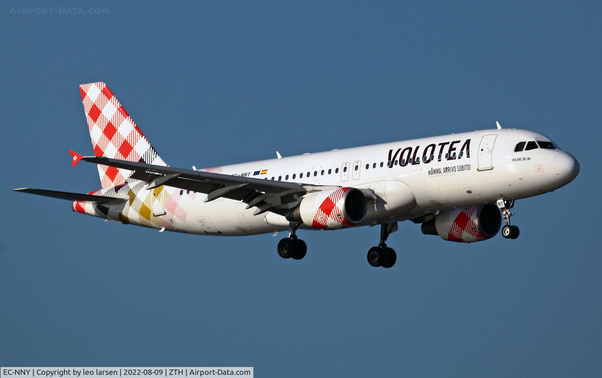 EC-NNY, 2009 Airbus A320-214 C/N 3786, Zakynthos 8.9.2022