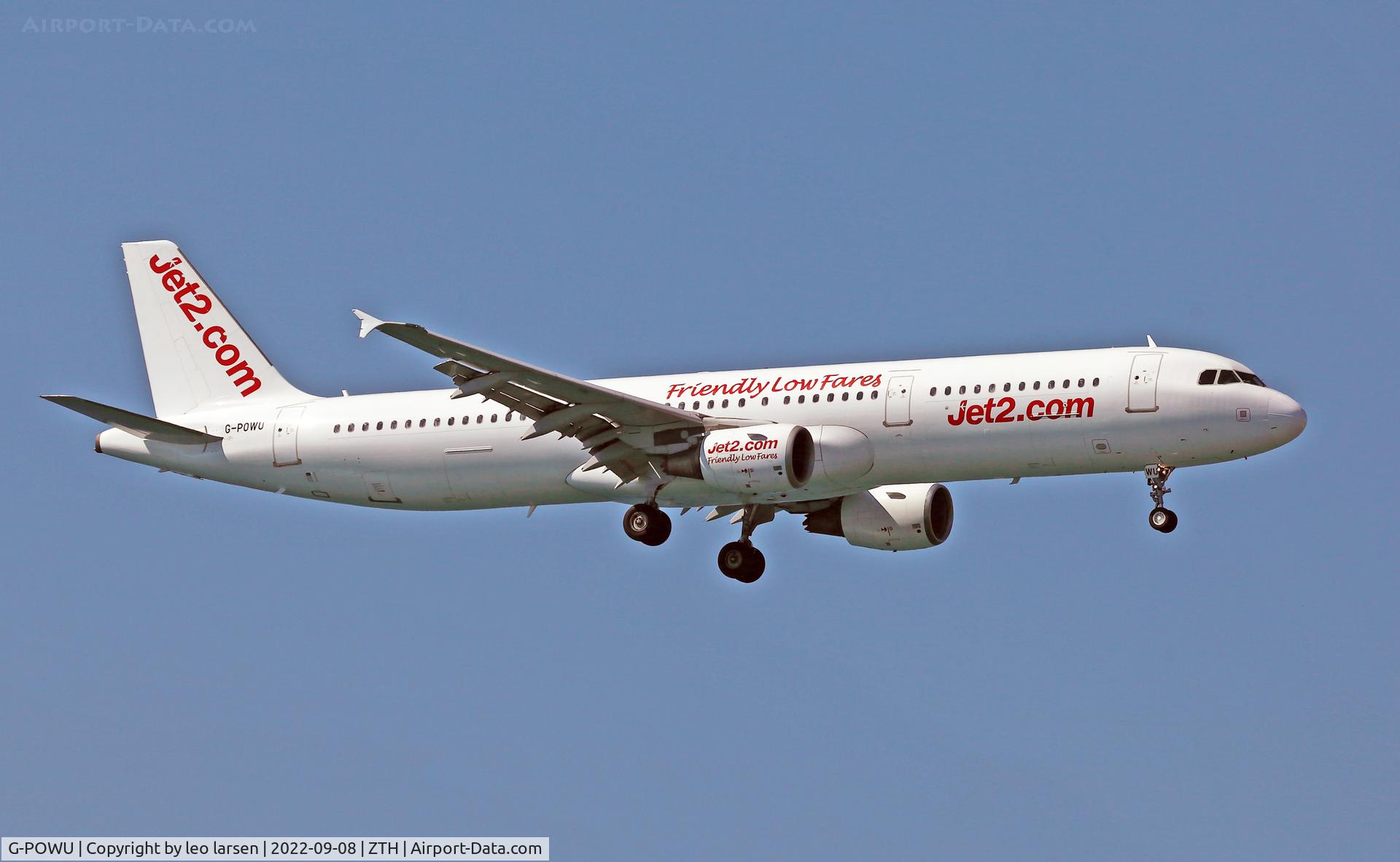 G-POWU, 2008 Airbus A321-211 C/N 3708, Zakynthos 8.9.2022