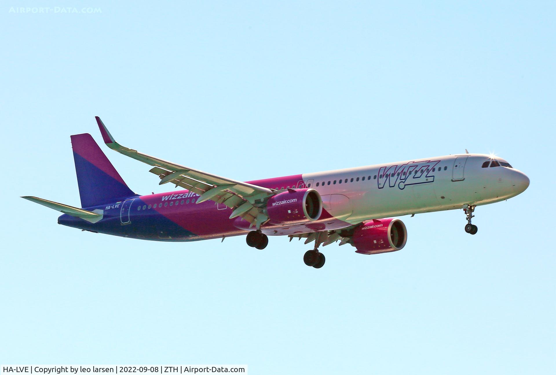 HA-LVE, 2019 Airbus A321-271NX C/N 8941, Zakynthos 8.9.2022