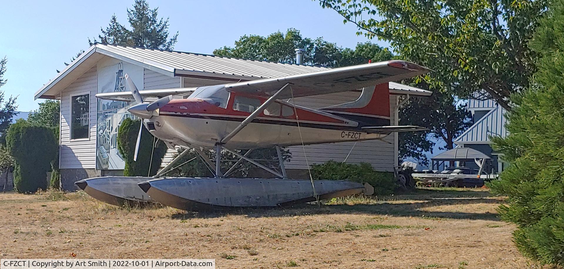 C-FZCT, 1974 Cessna A185F Skywagon 185 C/N 18502350, Photo taken on Protection Island
