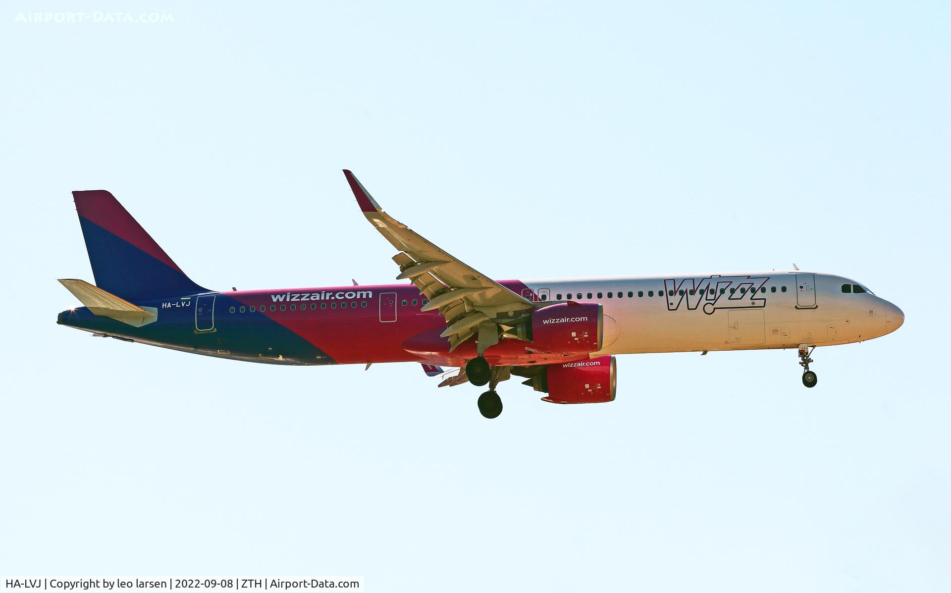 HA-LVJ, 2020 Airbus A321-271NX C/N 10257, Zakynthos 8.9.2022