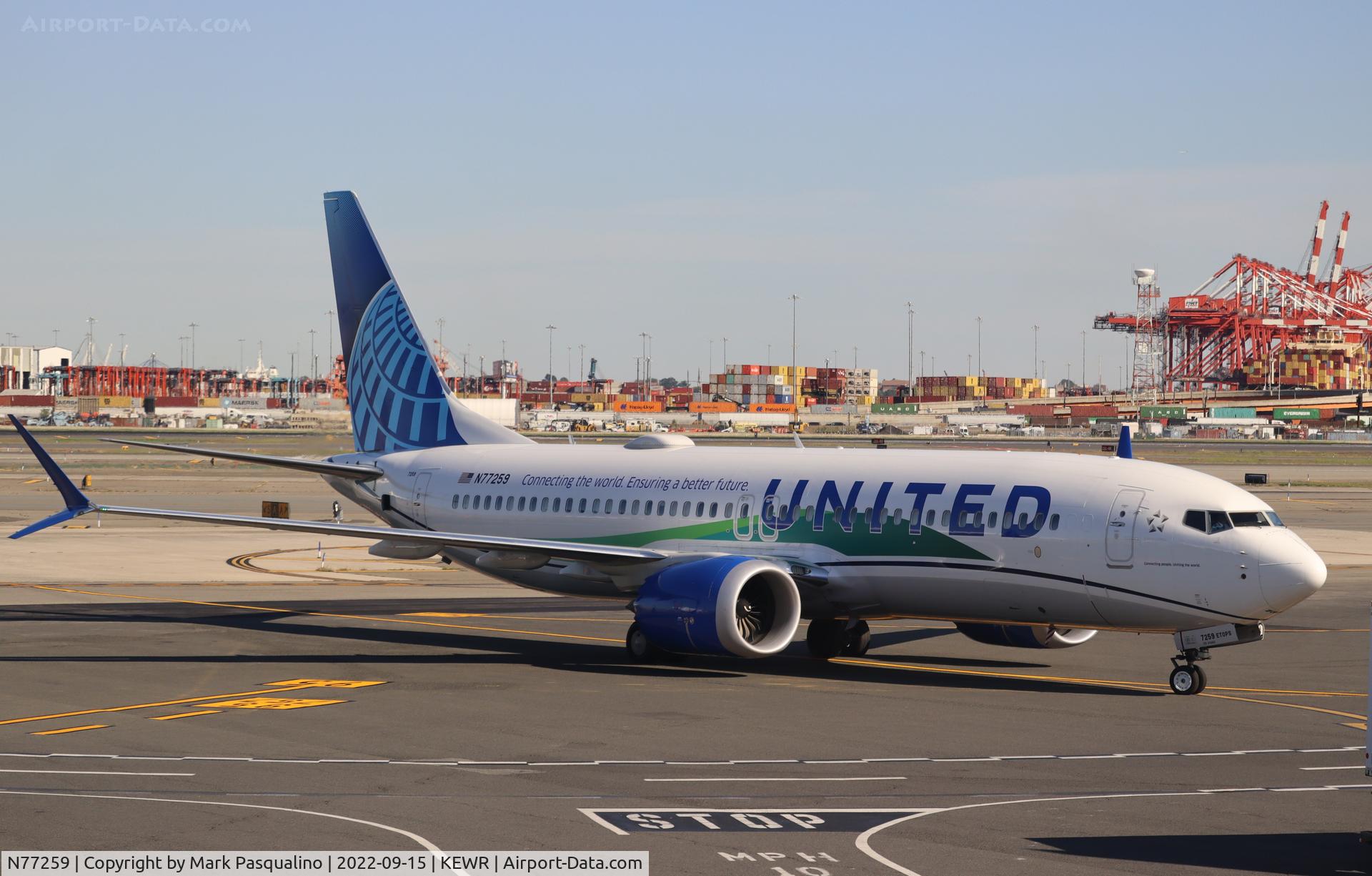 N77259, 2021 Boeing 737-8 MAX C/N 43462, Boeing 737-8 MAX