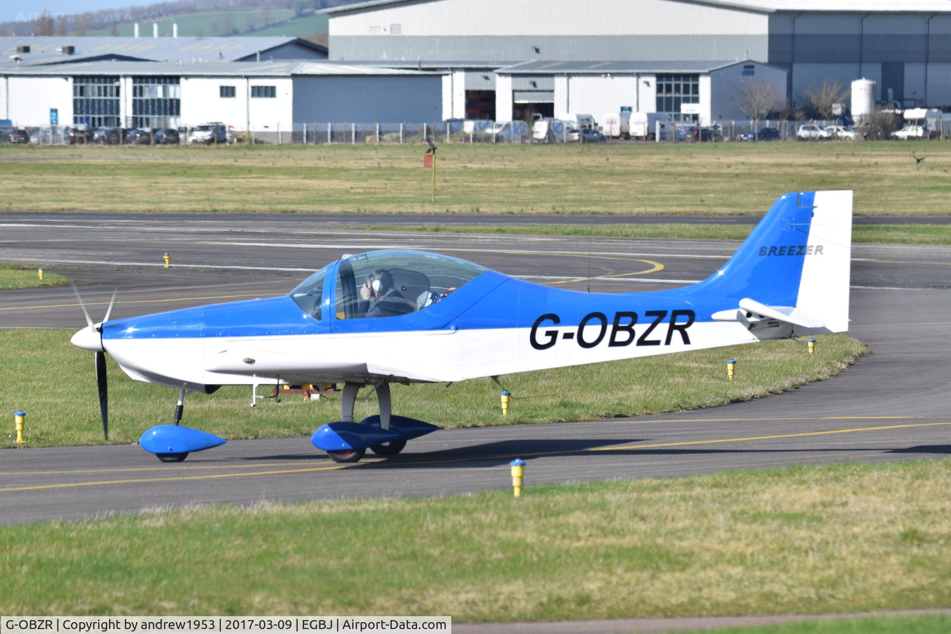 G-OBZR, 2011 Breezer B600 C/N 019LSA, G-OBZR at Gloucestershire Airport.