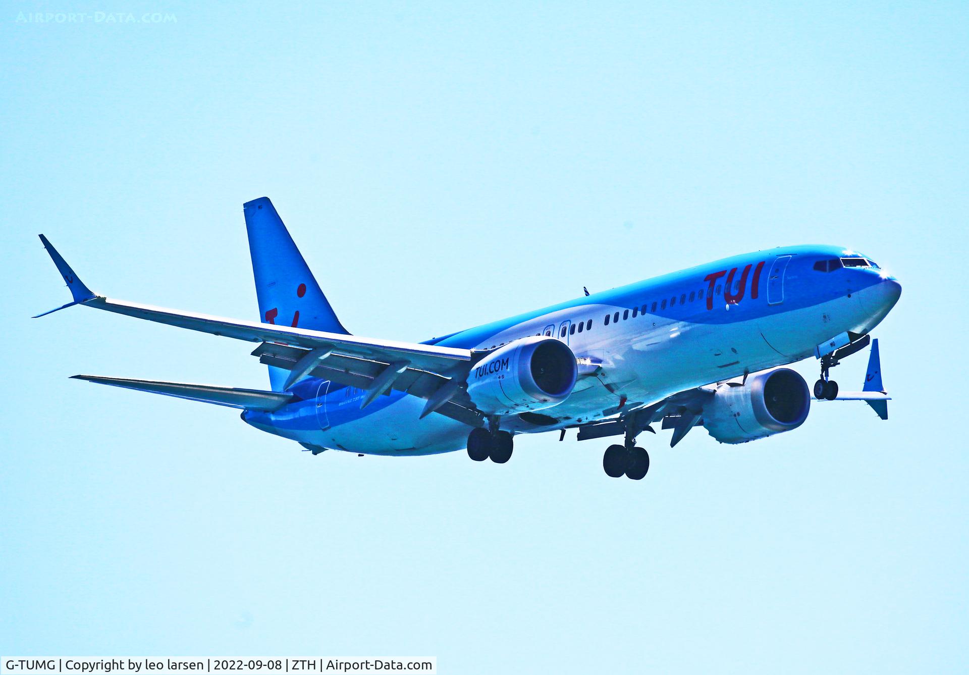 G-TUMG, 2019 Boeing 737-8 MAX C/N 44600, Zakynthos 8.9.2022