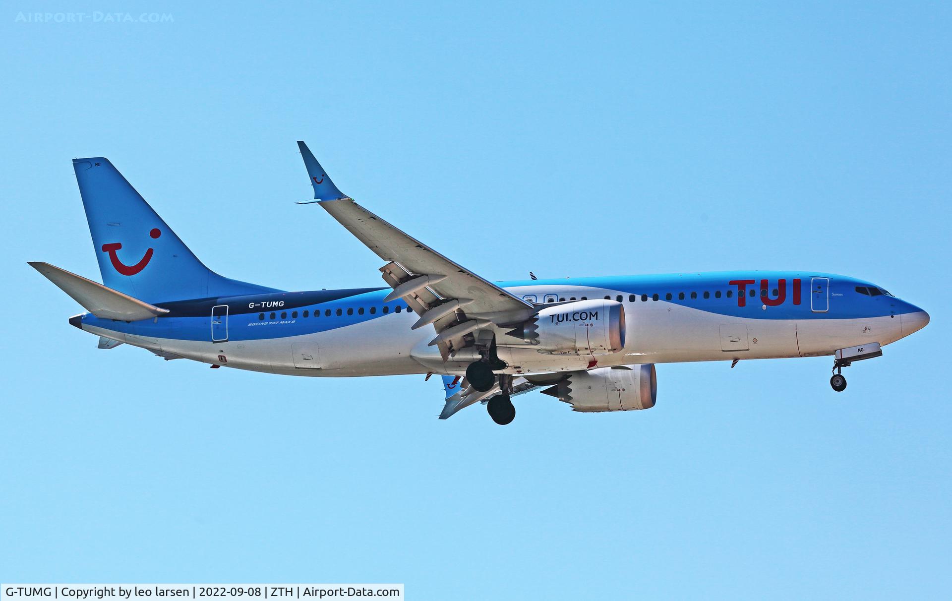 G-TUMG, 2019 Boeing 737-8 MAX C/N 44600, Zakynthos 8.8.2022
