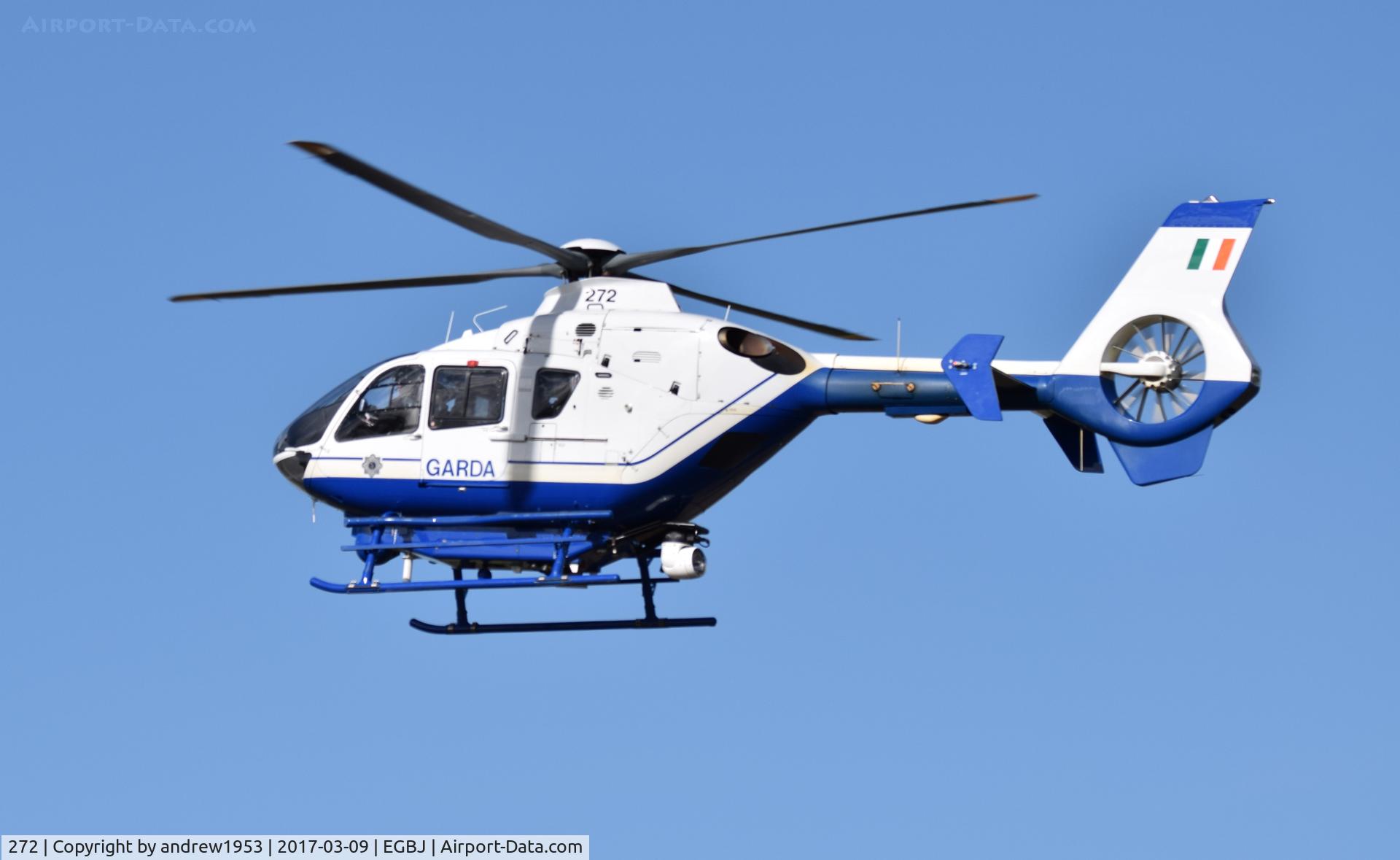 272, 2006 Eurocopter EC-135T-2+ C/N 0478, 272 at Gloucestershire Airport.