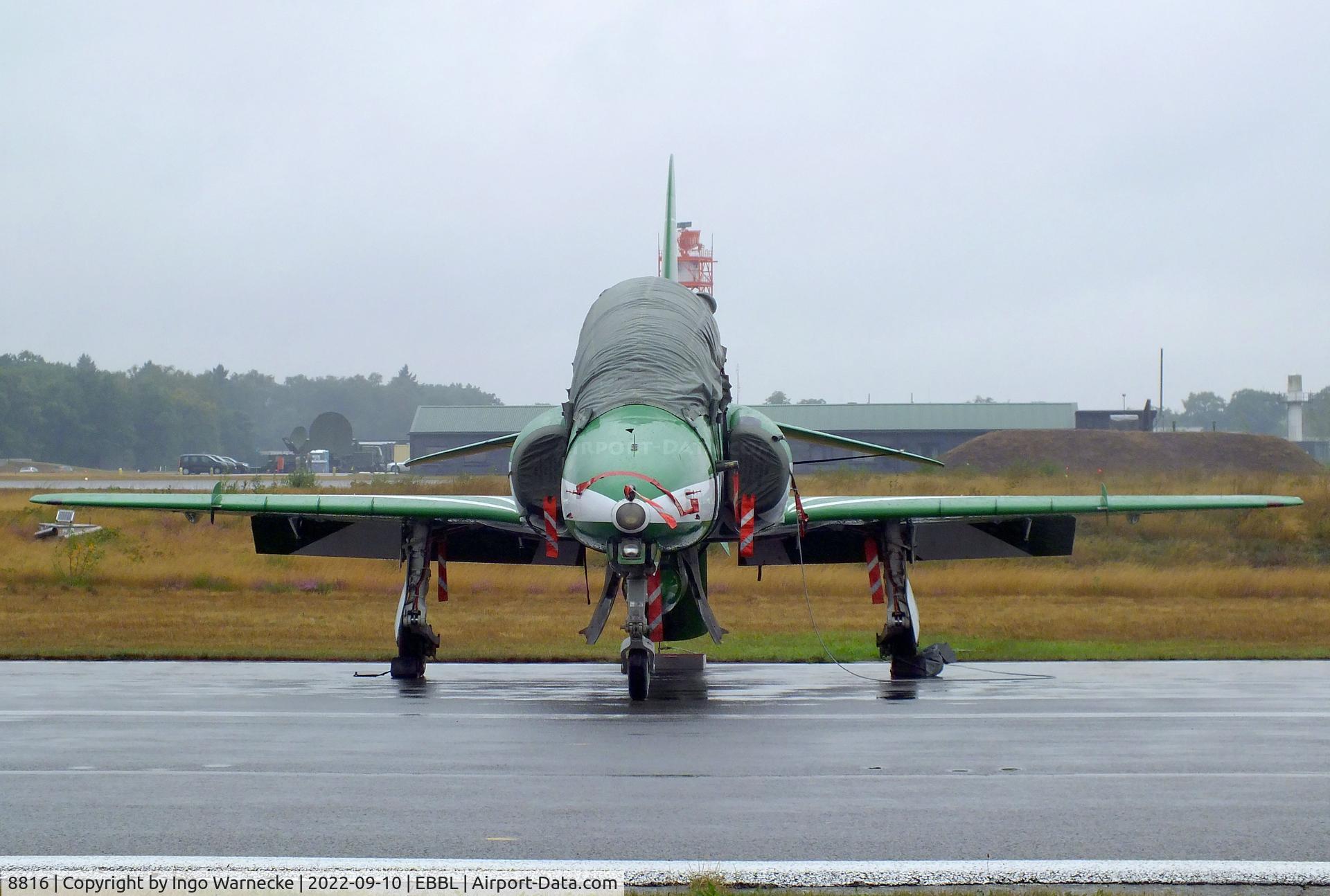 8816, British Aerospace Hawk 65A C/N 6Y001, BAe Hawk 65A of the Royal Saudi Air Force aerobatic team Saudi Hawks at the 2022 Sanicole Spottersday at Kleine Brogel air base