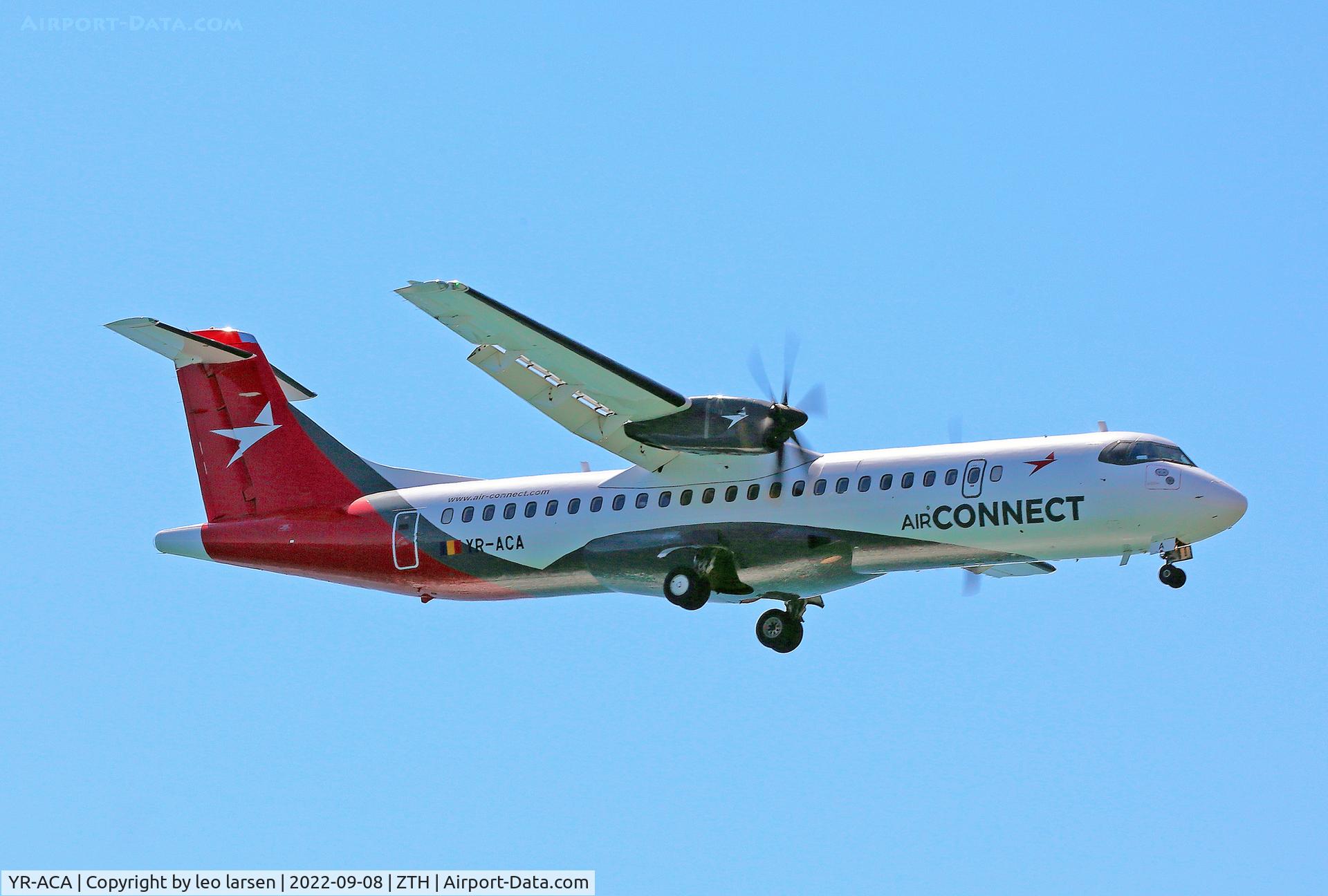 YR-ACA, 2014 ATR 72-600 C/N 1172, Zakynthos 8.9.2022