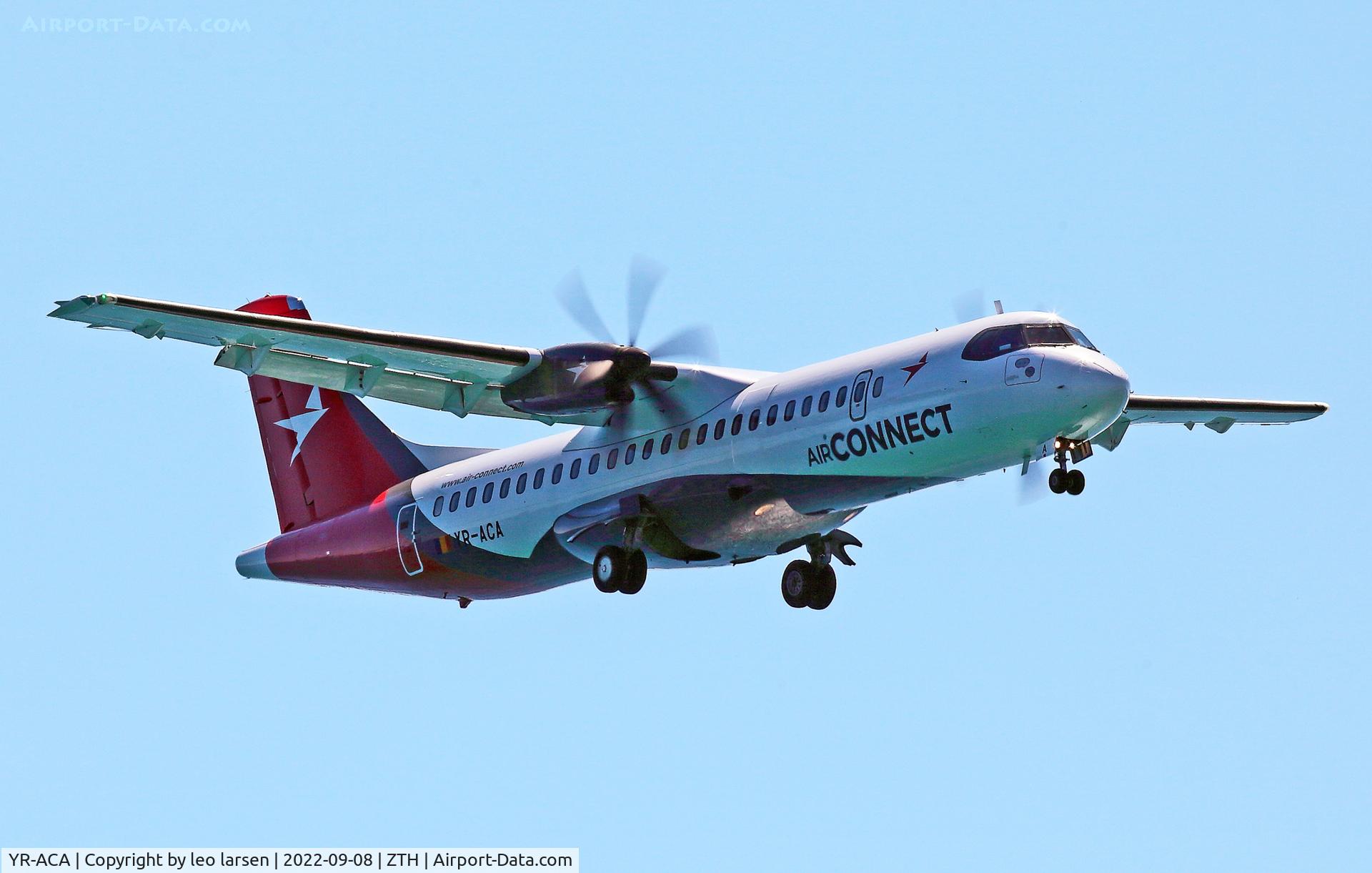 YR-ACA, 2014 ATR 72-600 C/N 1172, Zakynthos 8.9.2022