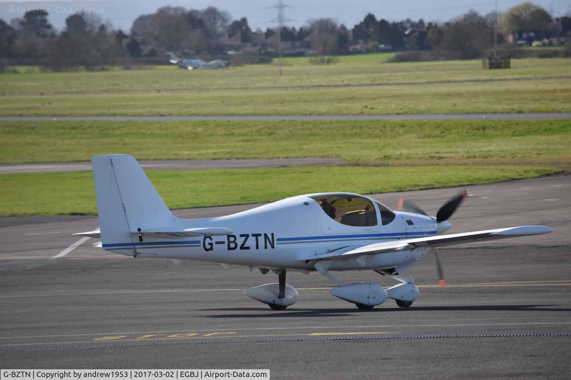 G-BZTN, 2006 Europa XS Tri-Gear C/N PFA 247-13715, G-BZTN at Gloucestershire Airport.