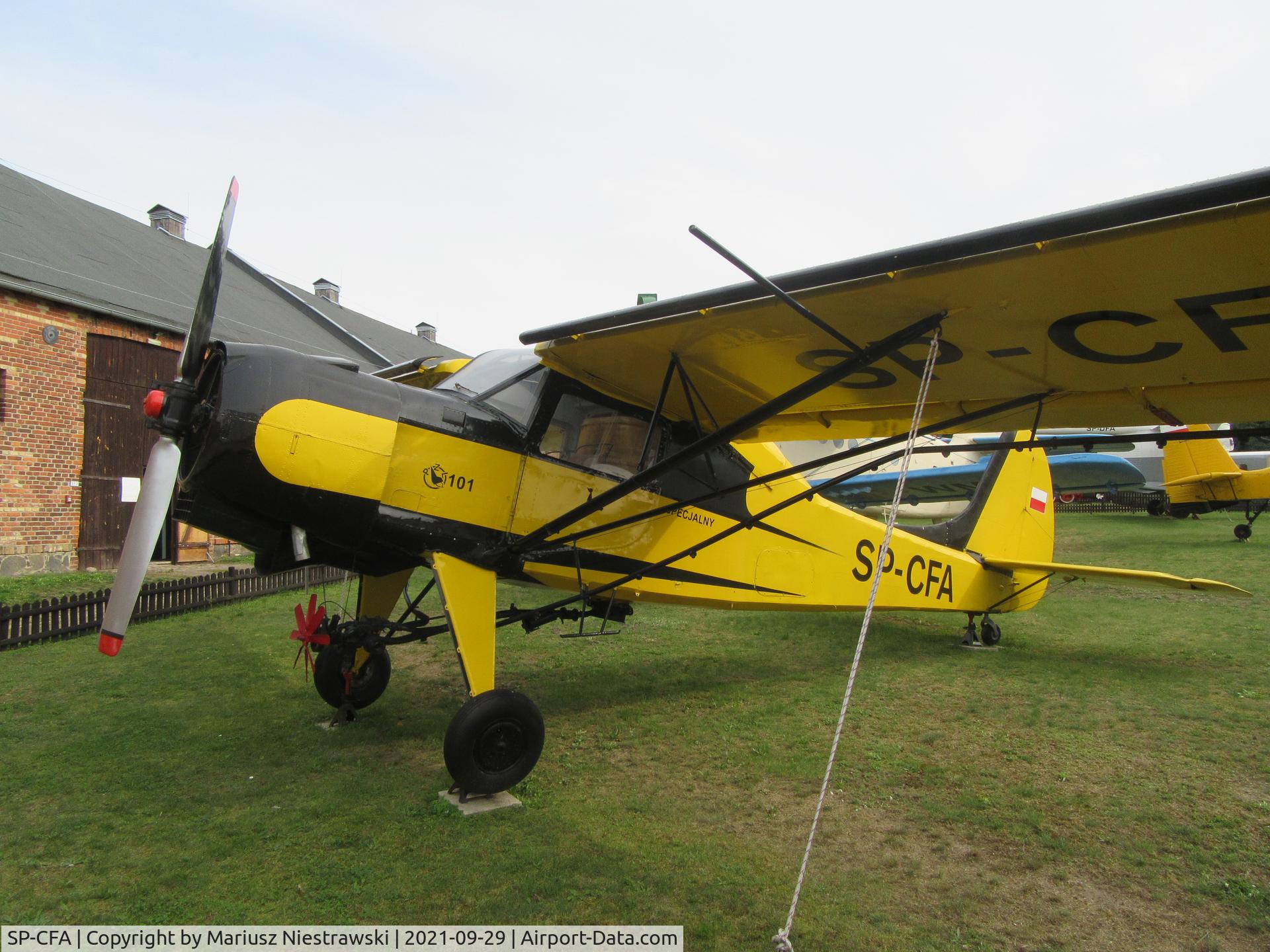 SP-CFA, 1960 PZL-Warszawa PZL-101 Gawron C/N 30032, PZL-101 Gawron, National Museum of Agriculture and Food Industry, Szreniawa near Poznan