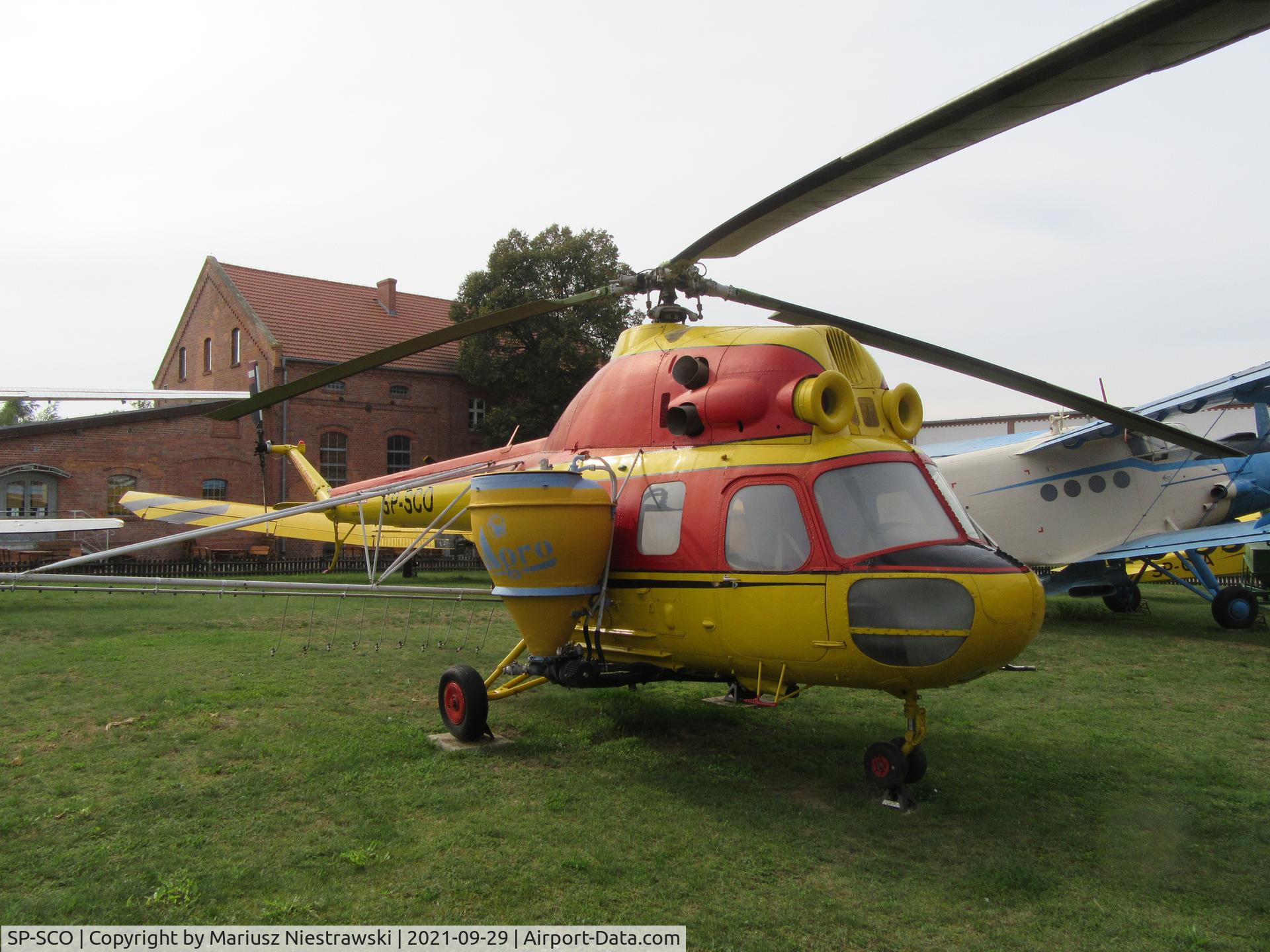 SP-SCO, 1986 WSK Swidnik Mi-2 C/N 529626026, Mi-2, National Museum of Agriculture and Food Industry, Szreniawa near Poznan