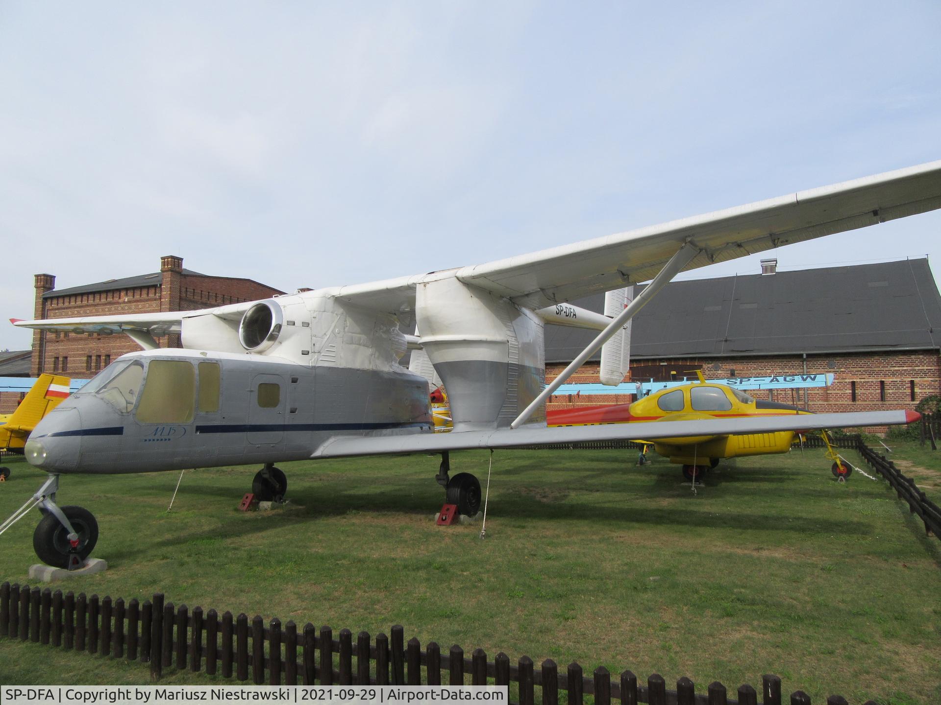 SP-DFA, 1976 WSK Mielec M-15 Belphegor C/N 1S006-02, M-15 Belphegor, National Museum of Agriculture and Food Industry, Szreniawa near Poznan