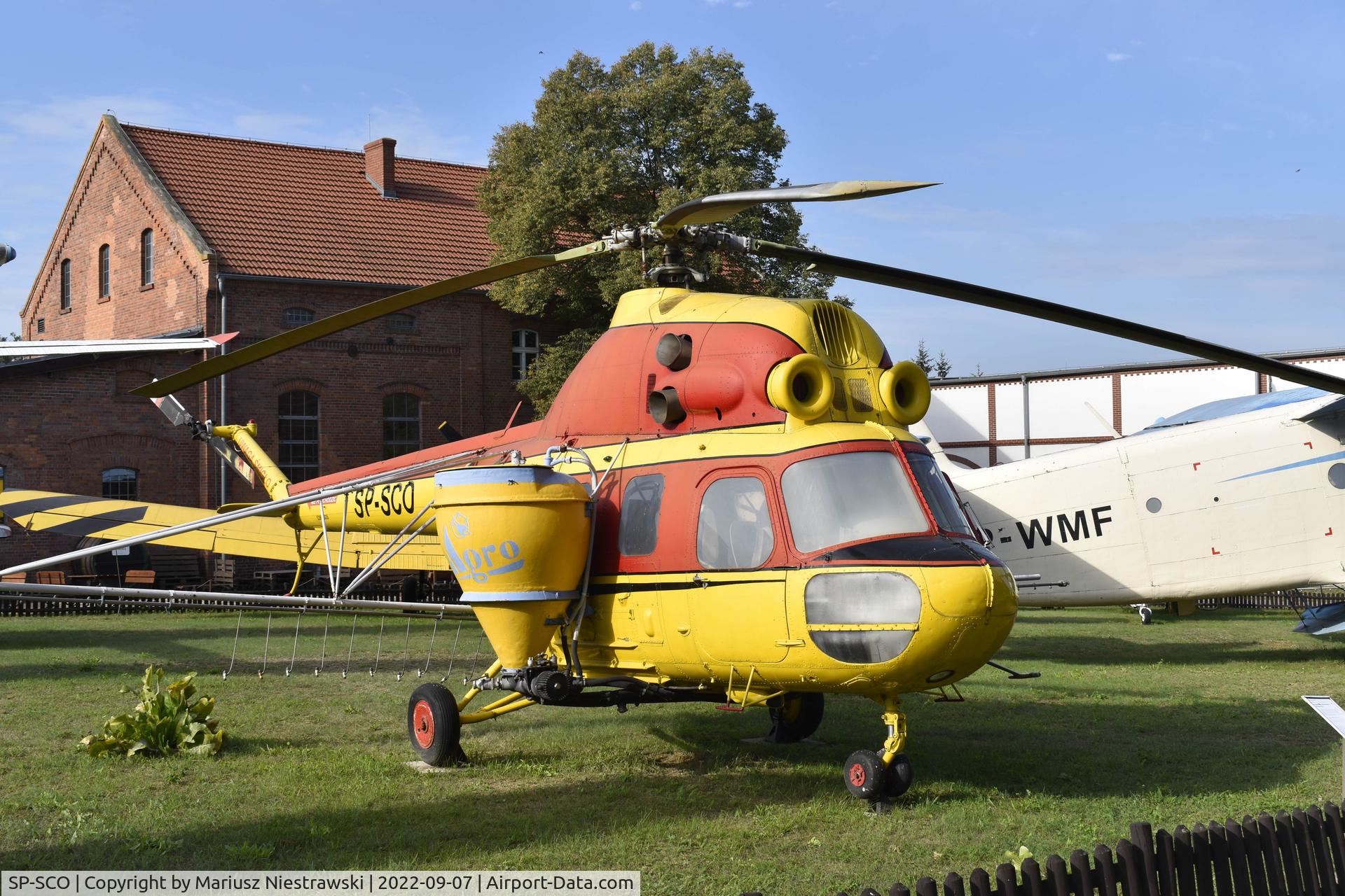 SP-SCO, 1986 WSK Swidnik Mi-2 C/N 529626026, Mi-2, National Museum of Agriculture and Food Industry, Szreniawa near Poznan, Poland