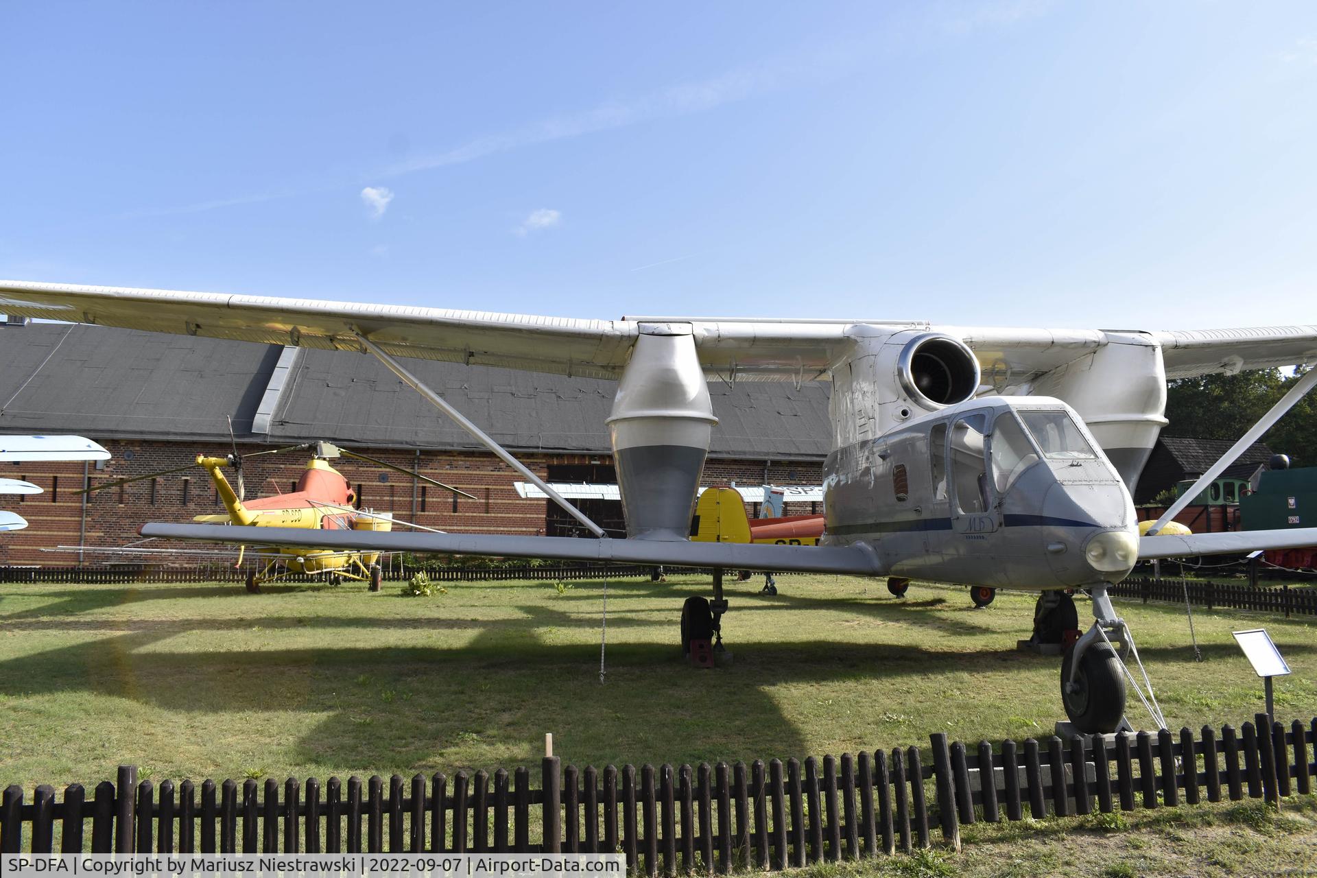 SP-DFA, 1976 WSK Mielec M-15 Belphegor C/N 1S006-02, M-15 Belphegor, National Museum of Agriculture and Food Industry, Szreniawa near Poznan, Poland