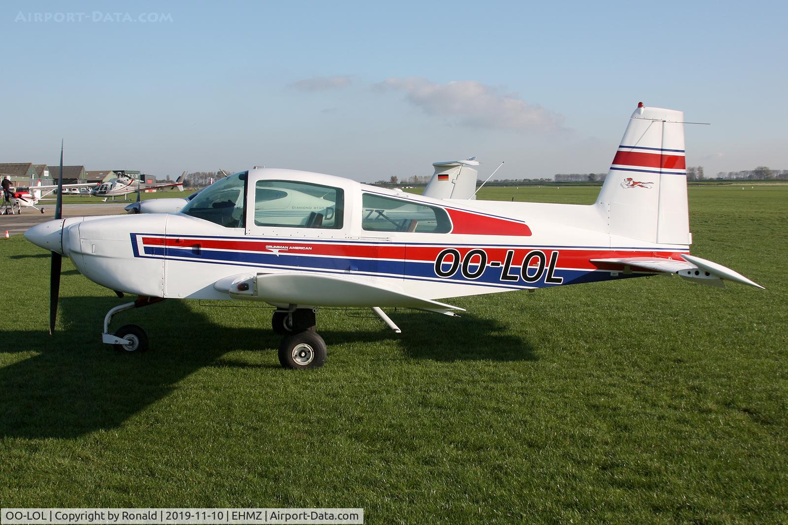 OO-LOL, 1975 Grumman American AA-5B Tiger C/N AA5B-0197, at ehmz