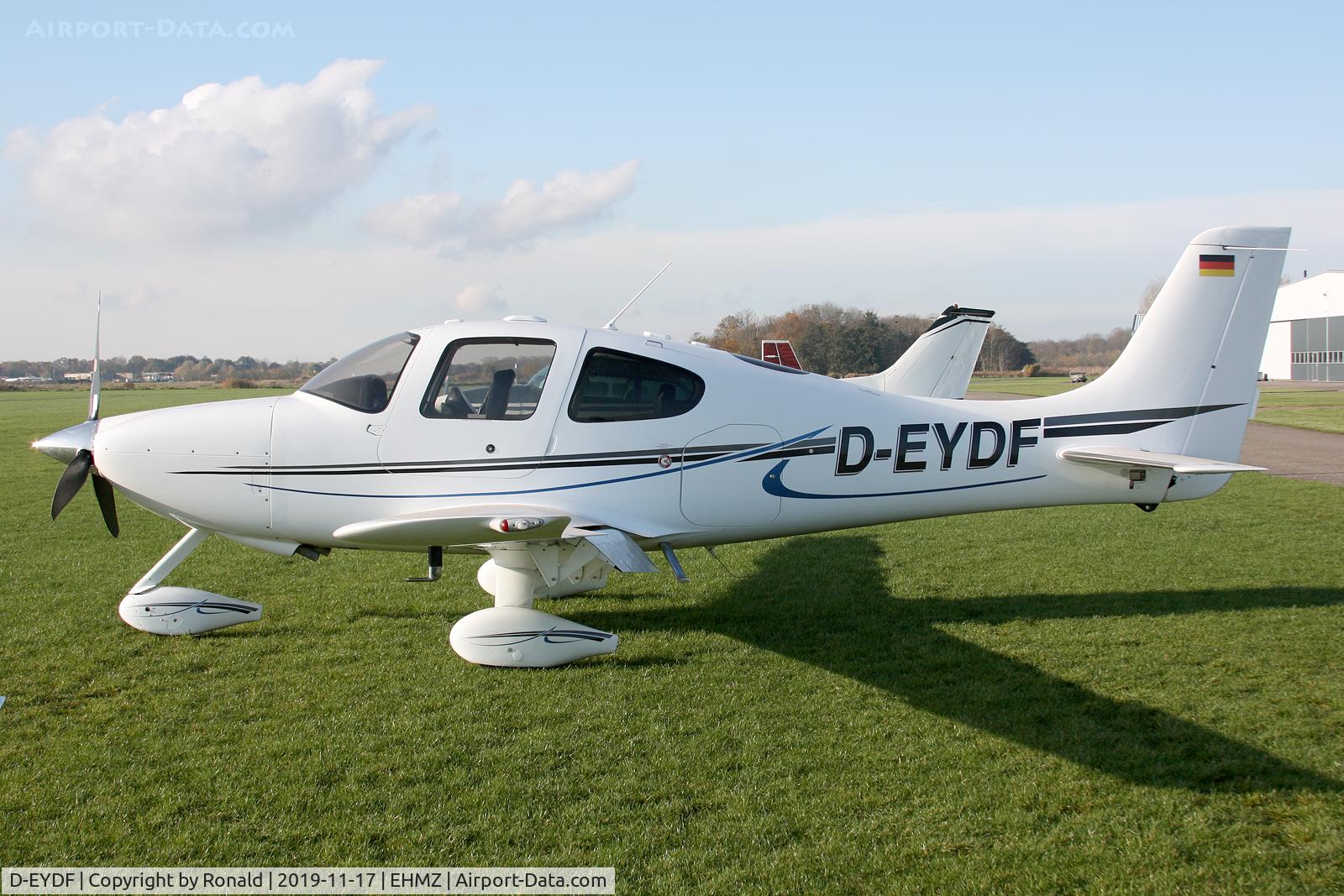 D-EYDF, Cirrus SR22 G3 GTS C/N 1545, at ehmz