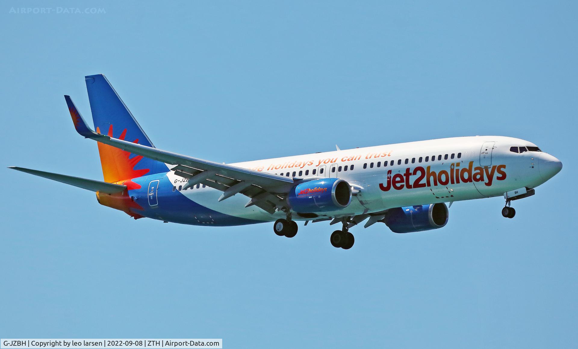 G-JZBH, 2018 Boeing 737-8MG C/N 63163, Zakynthos 8.9.2022