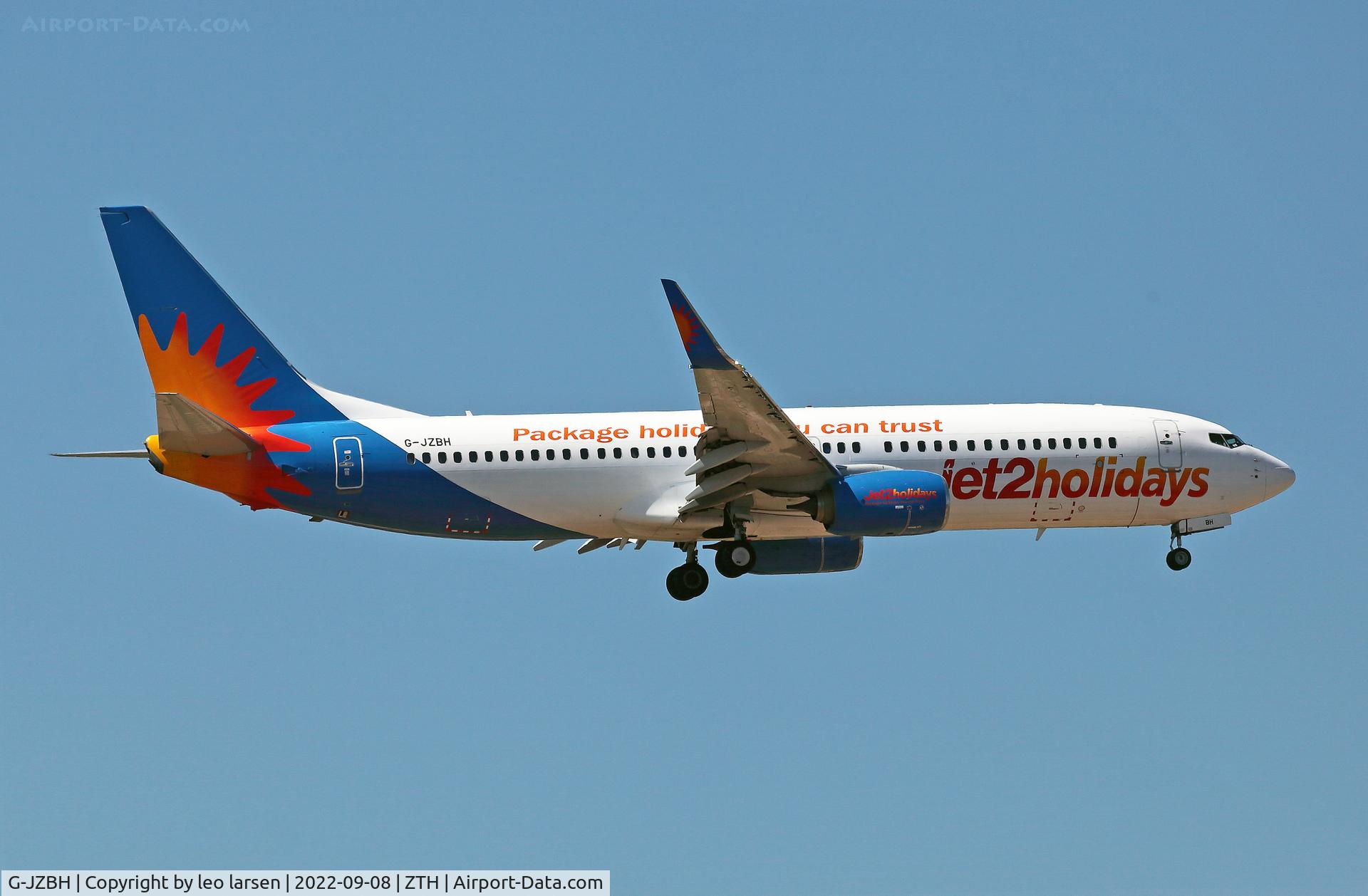 G-JZBH, 2018 Boeing 737-8MG C/N 63163, Zakynthos 8.9.2022