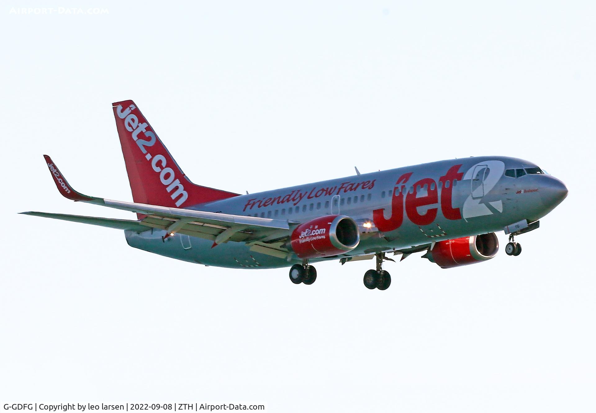 G-GDFG, 1997 Boeing 737-36Q C/N 28658, Zakynthos 8.9.2022