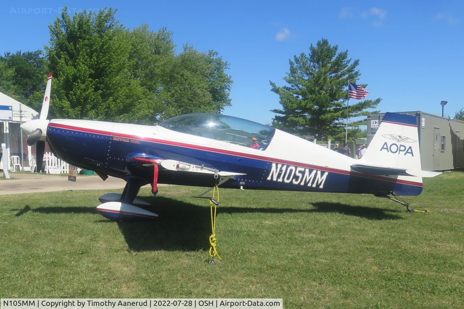 N105MM, 1998 Extra EA-300L C/N 071, 1998 Extra EA-300L, c/n: 071, AirVenture 2022