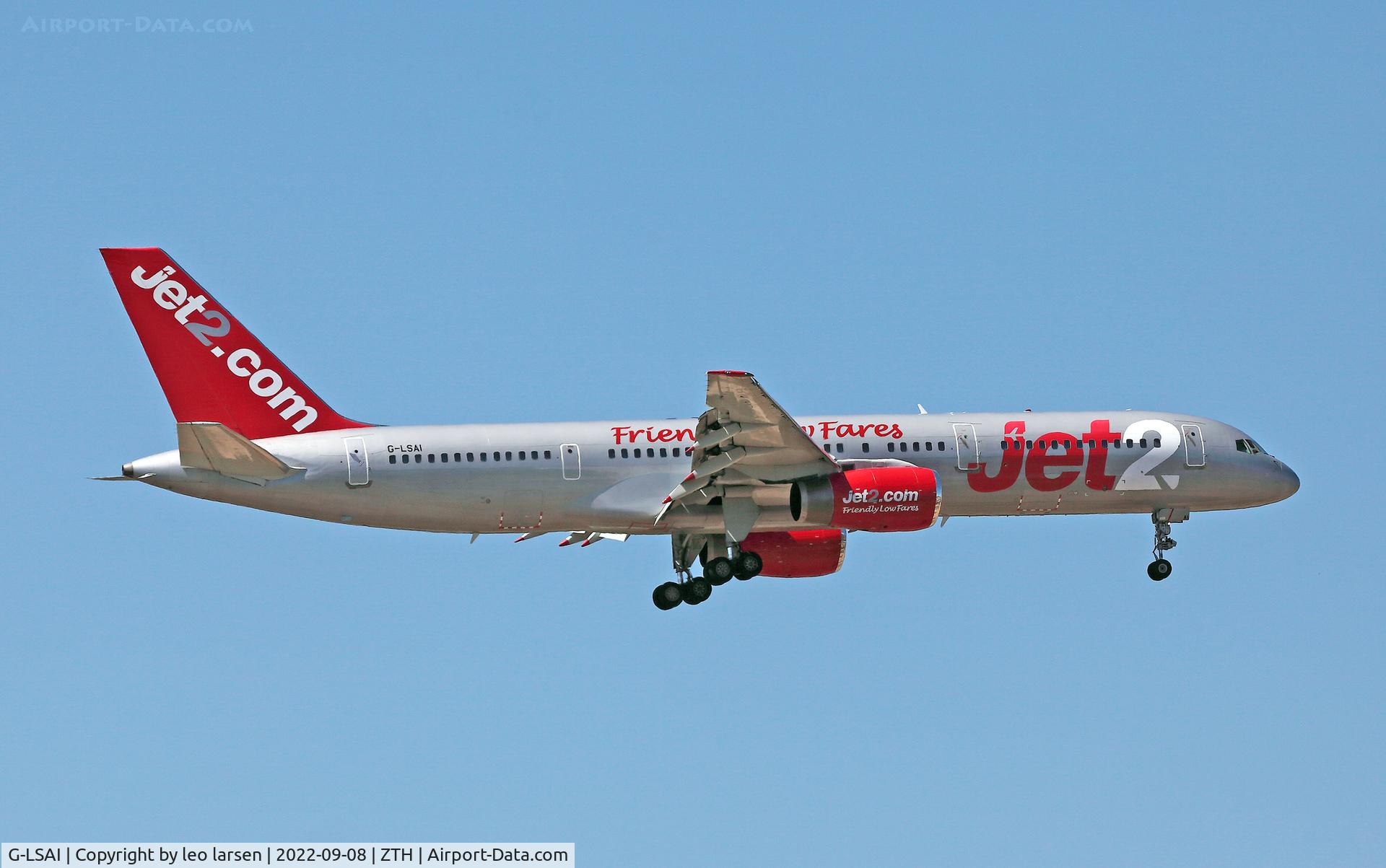 G-LSAI, 1987 Boeing 757-21B C/N 24016, Zakynthos 8.9.2022