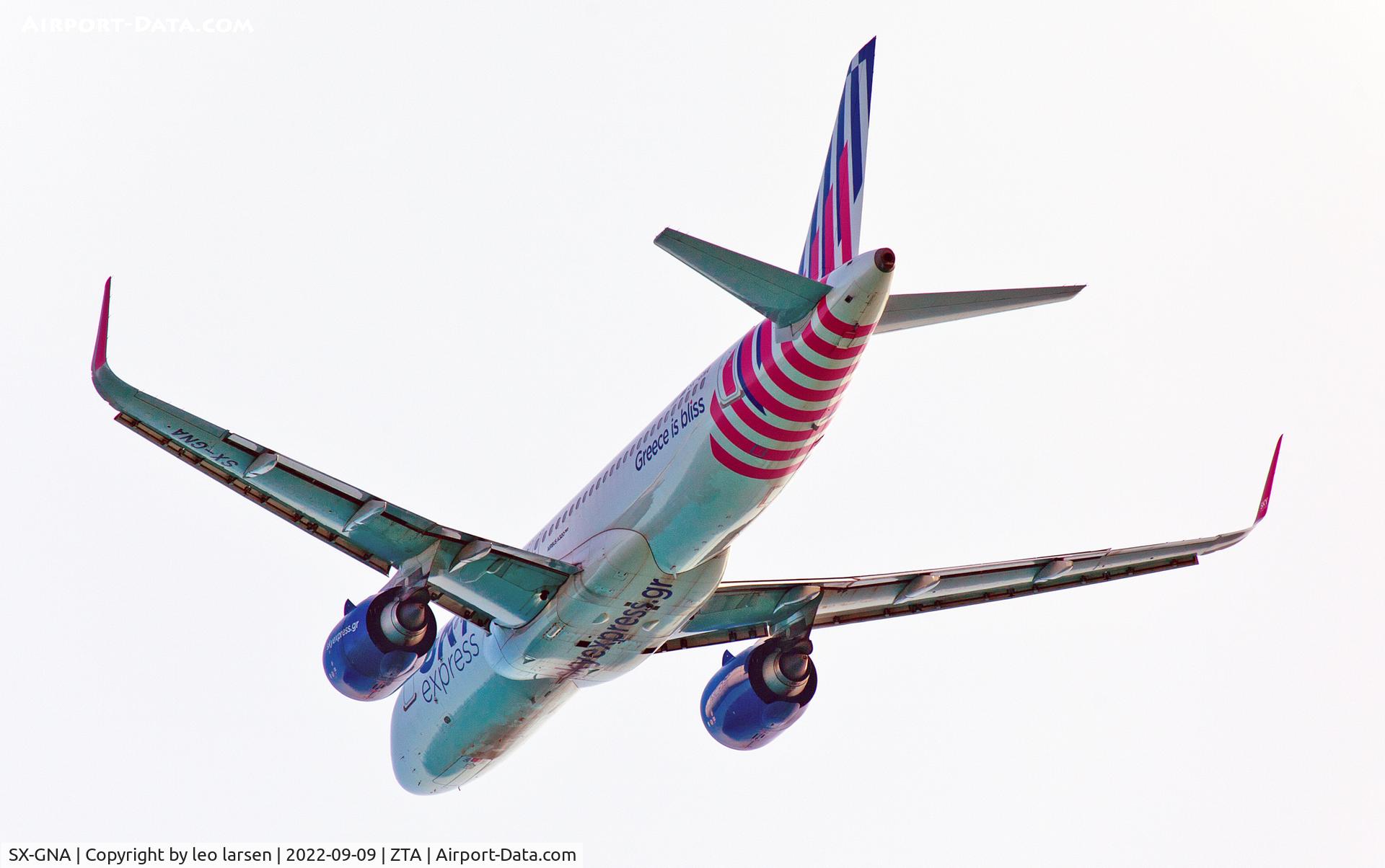 SX-GNA, 2021 Airbus A320-251N C/N 9516, Zakynthos 9.9.2022