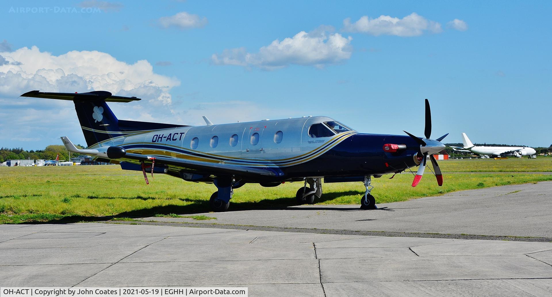 OH-ACT, 2001 Pilatus PC-12/45 C/N 406, At BAS